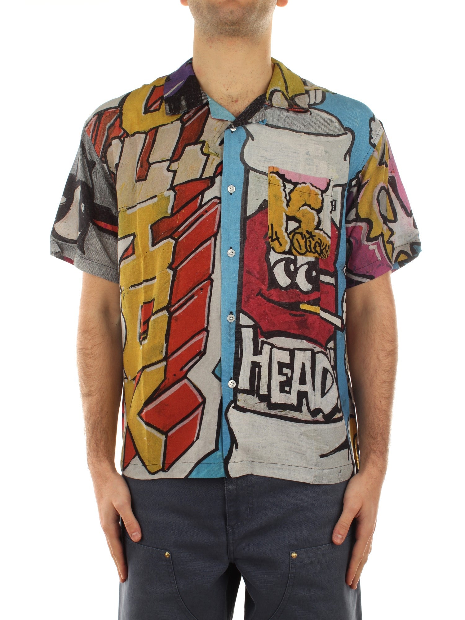 Iuter Click Head S/S Shirt Multicolore