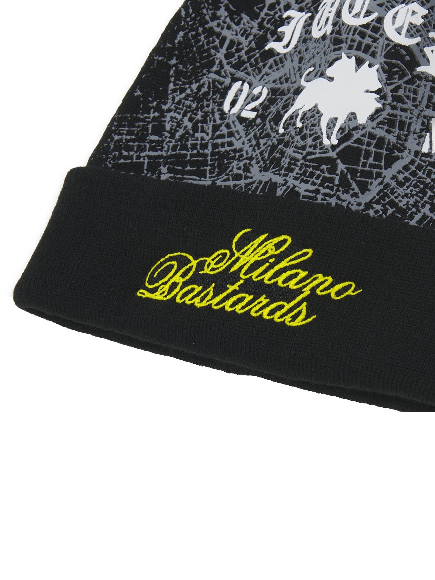 Iuter Club Dogo Milano Map Beanie Nero