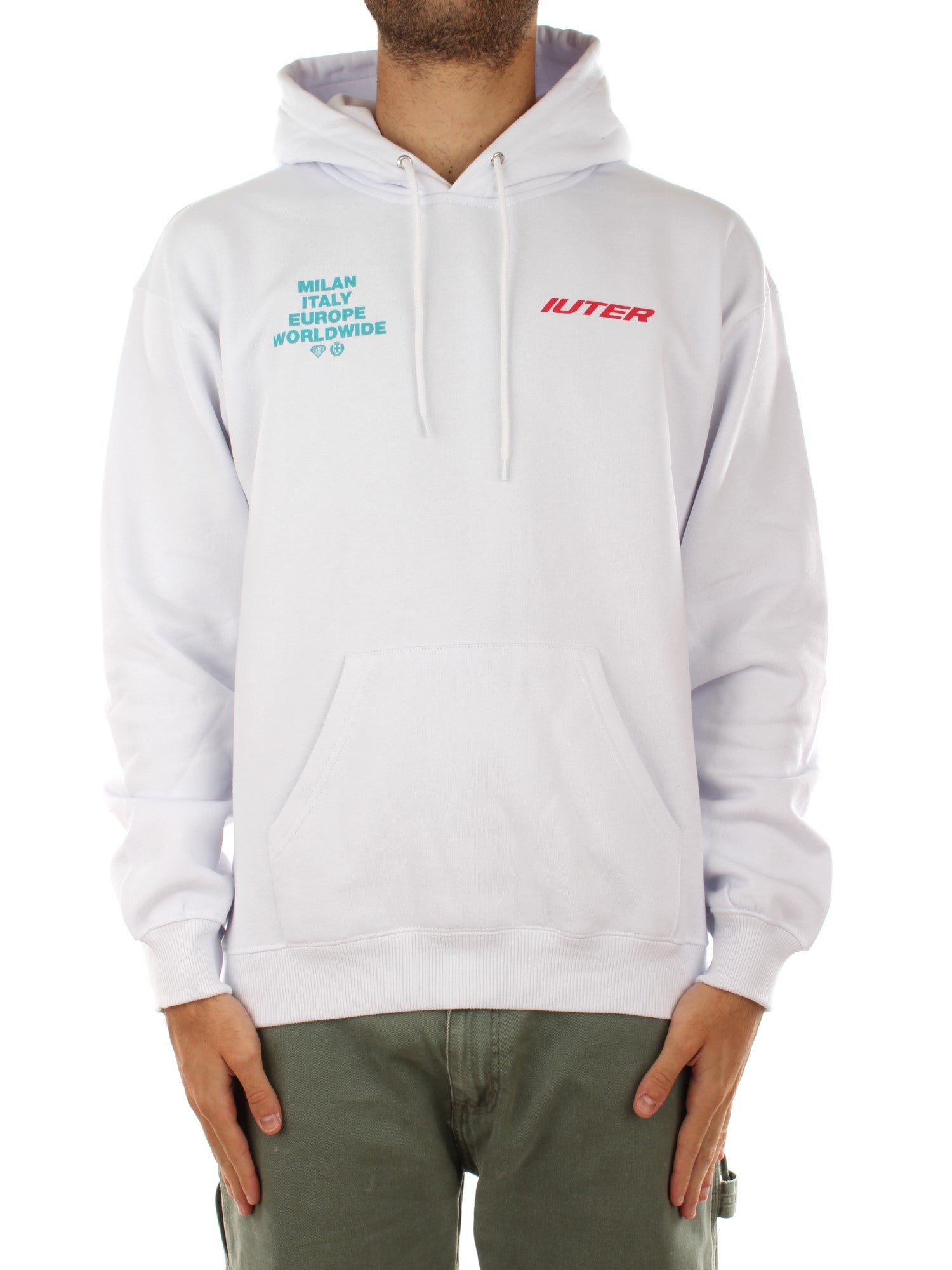 Iuter Cupido Hoodie Bianco