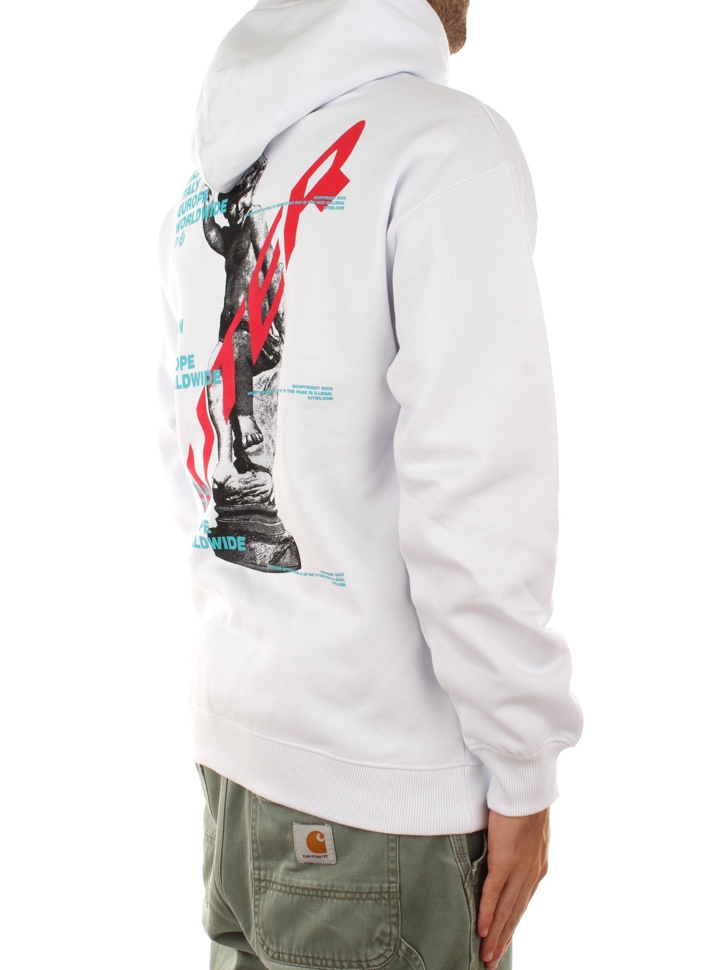 Iuter Cupido Hoodie Bianco