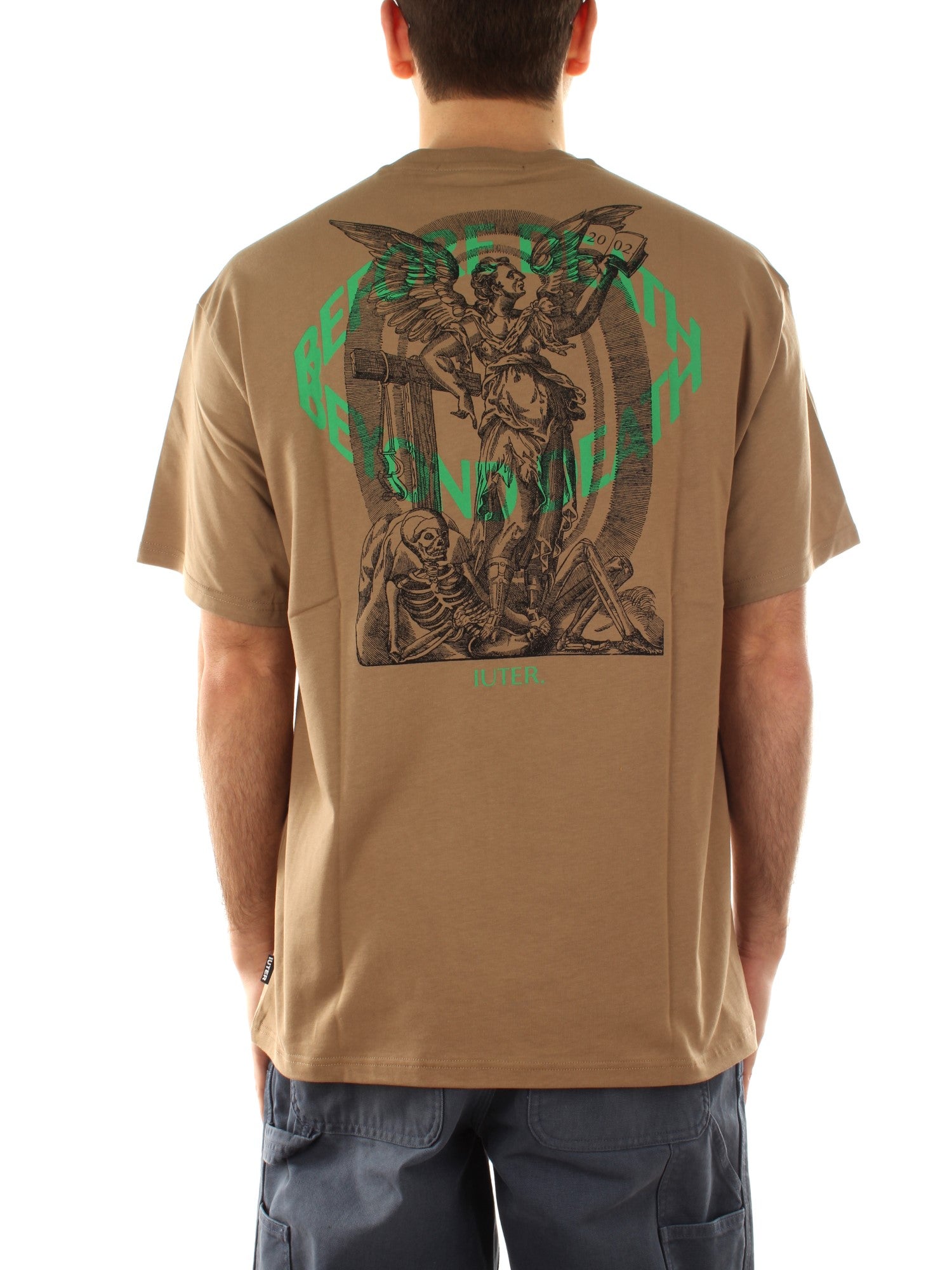 Iuter Death Tee Marrone