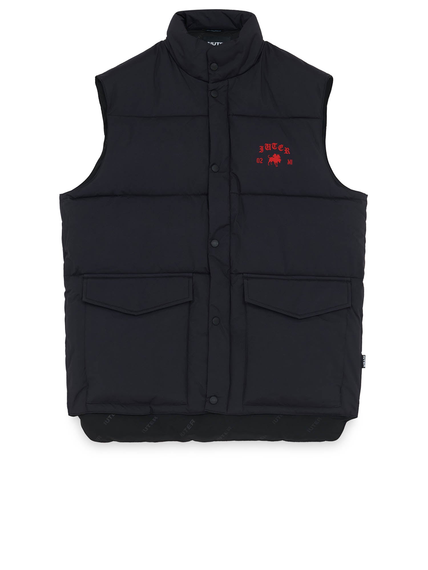 Iuter Dogo Breed Puff Vest Nero