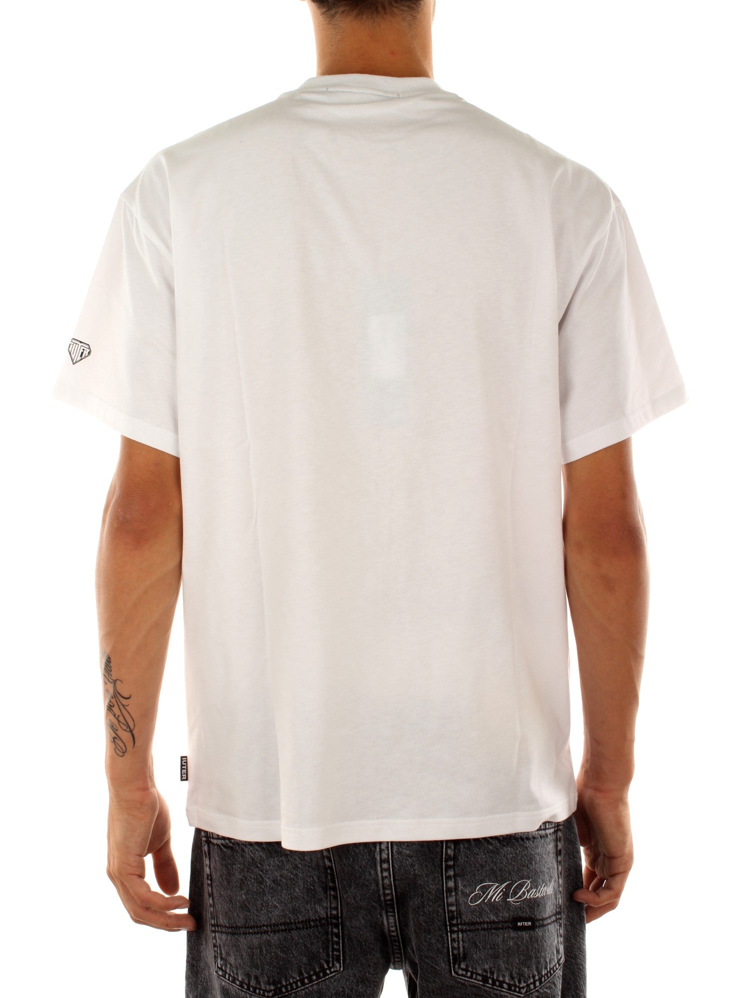 Iuter Dogo Og Logo Tee Bianco