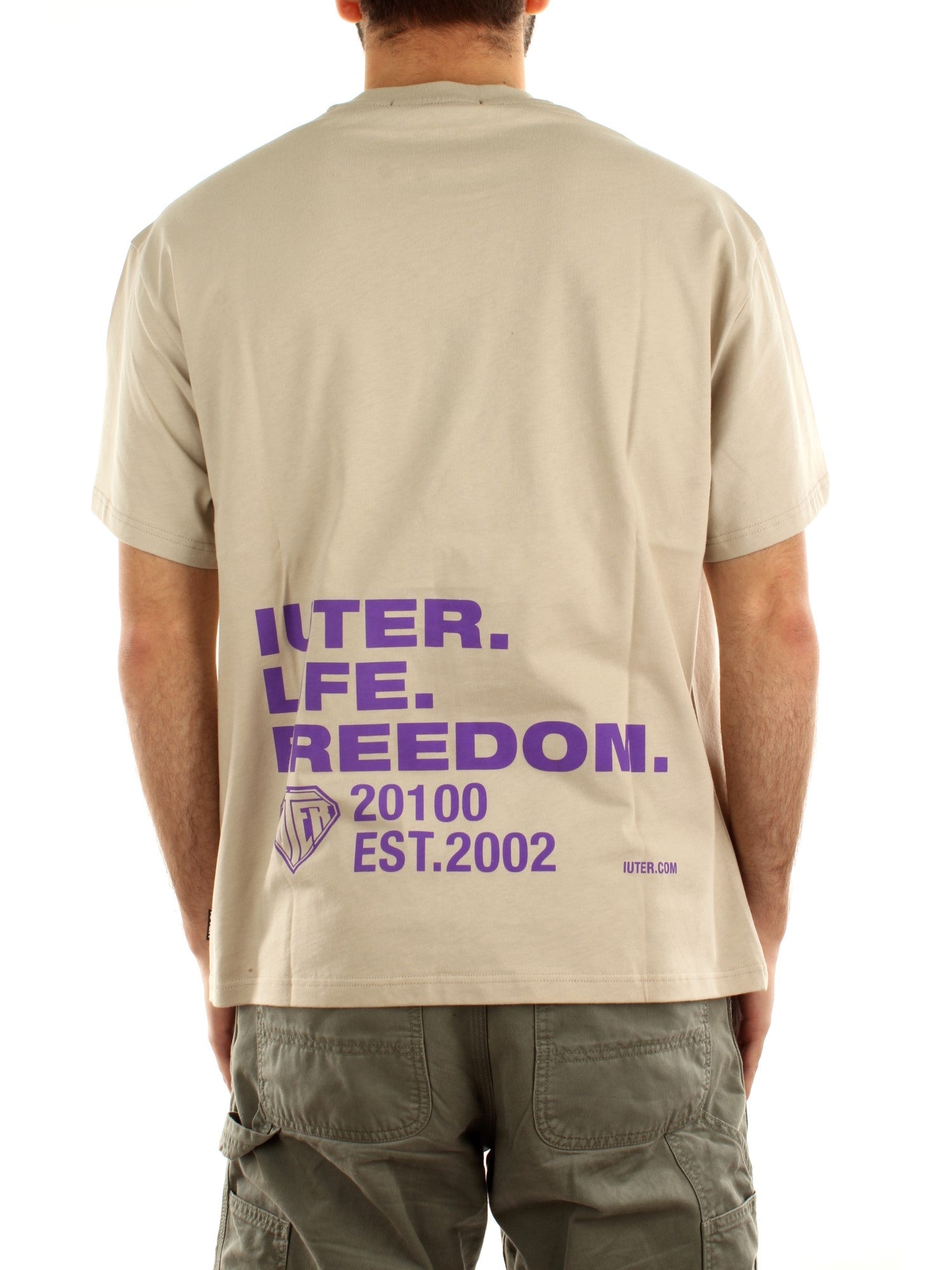 Iuter Freedom Tee Bianco