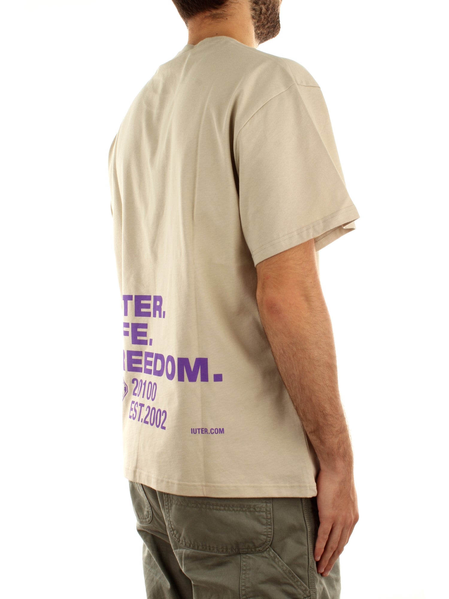 Iuter Freedom Tee Bianco