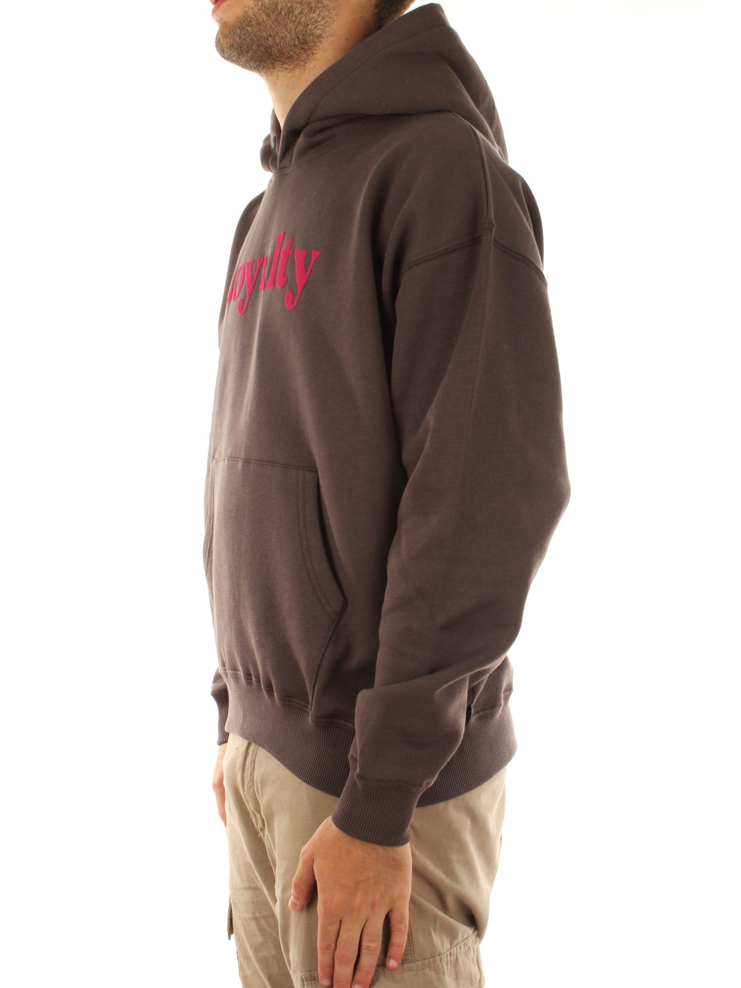 Iuter Loyalty Hoodie Marrone