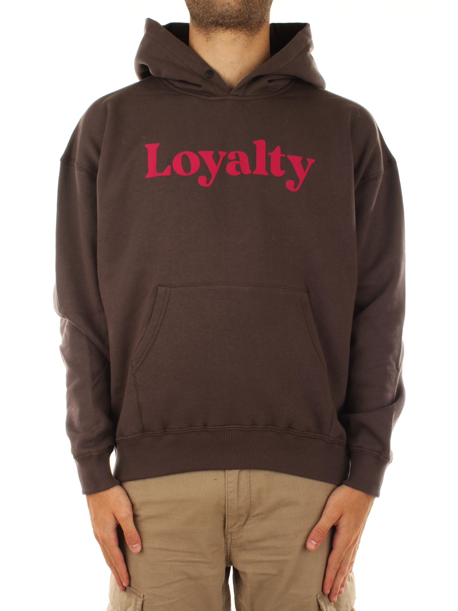 Iuter Loyalty Hoodie Marrone