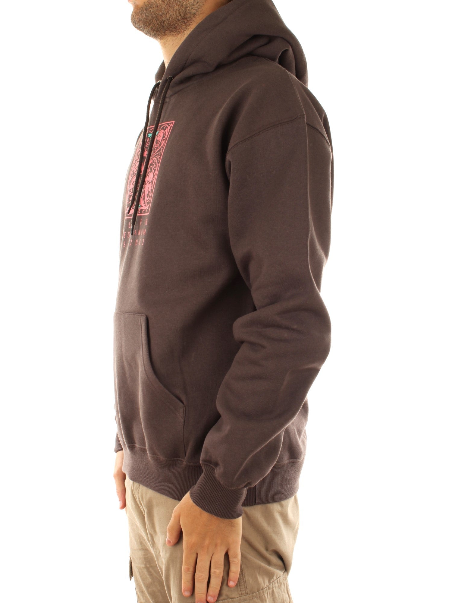 Iuter Mediolanum Hoodie Marrone