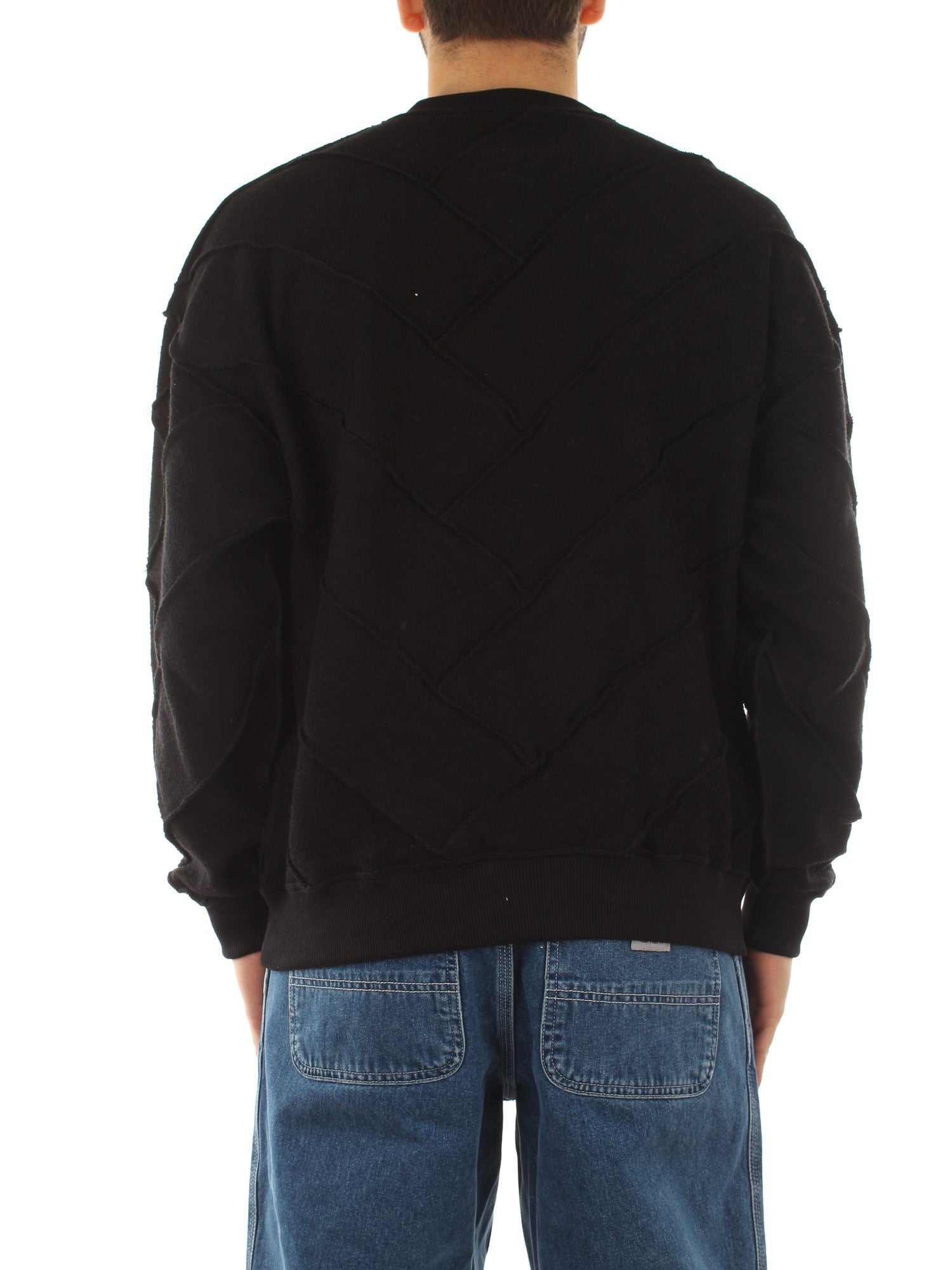 Iuter Parquet Crewneck Nero