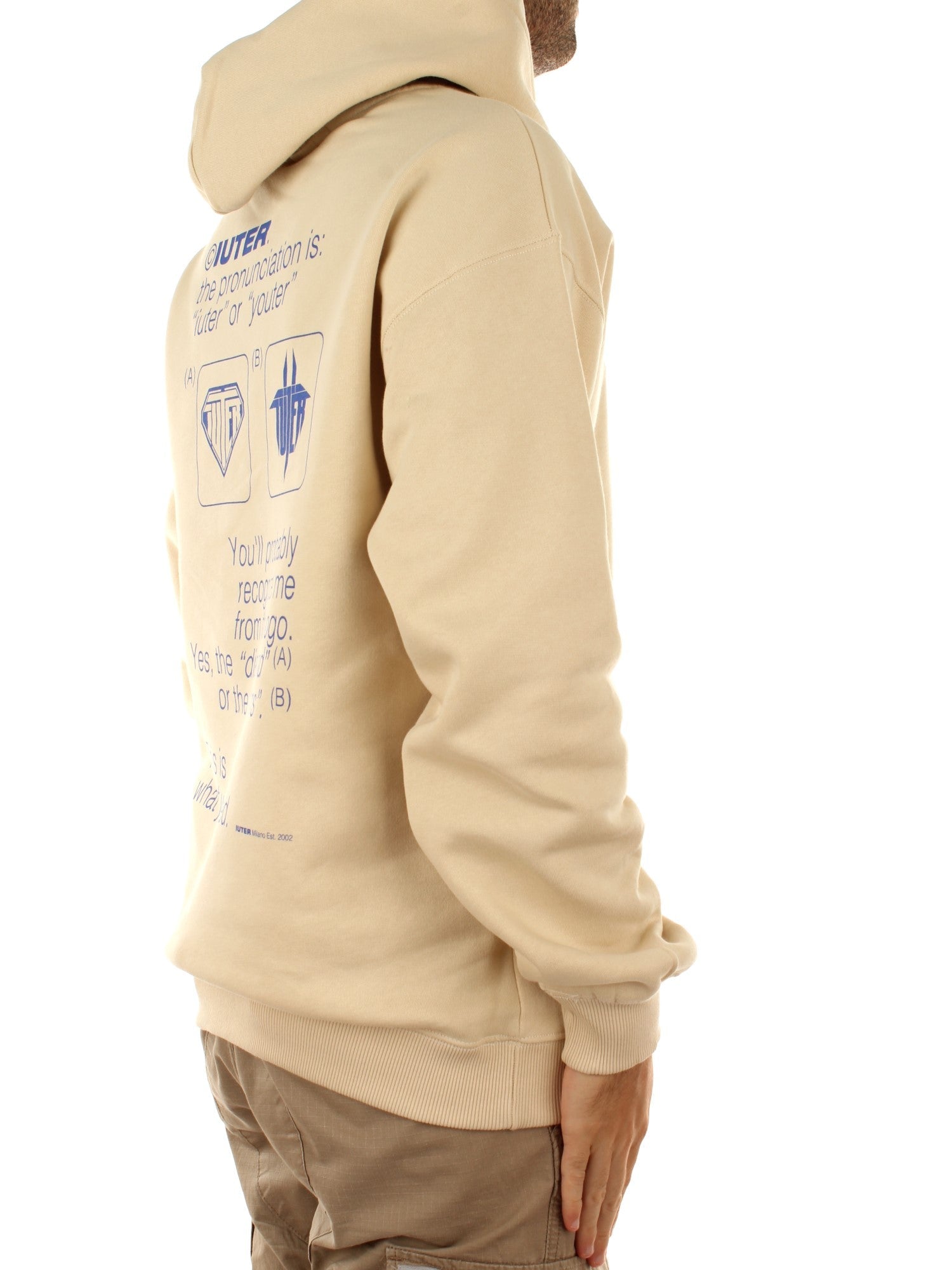 Iuter Sense Hoodie Beige