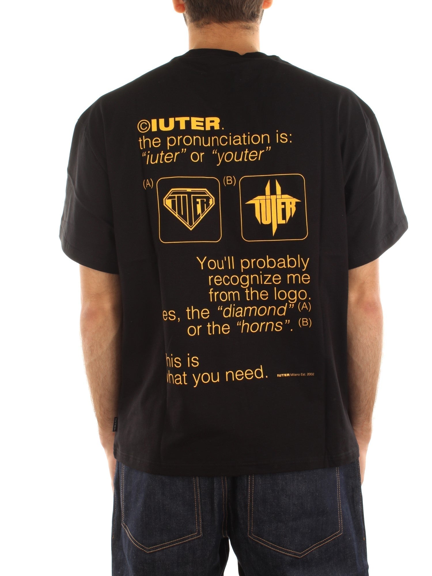 Iuter Sense Tee Nero