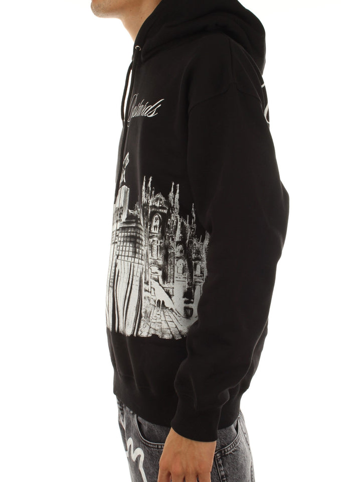 Iuter Skyline Hoodie Nero