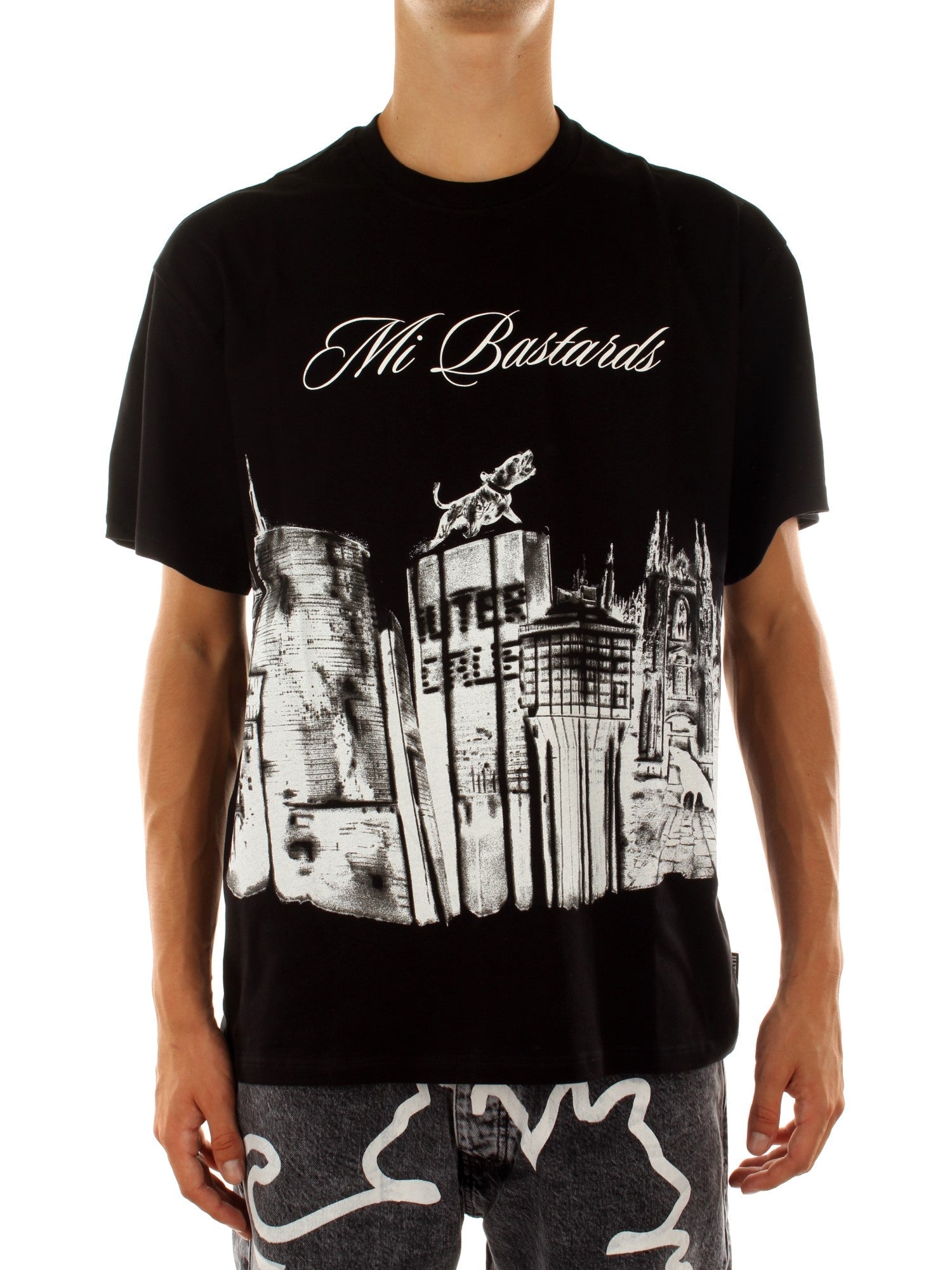 Iuter Skyline Tee Nero