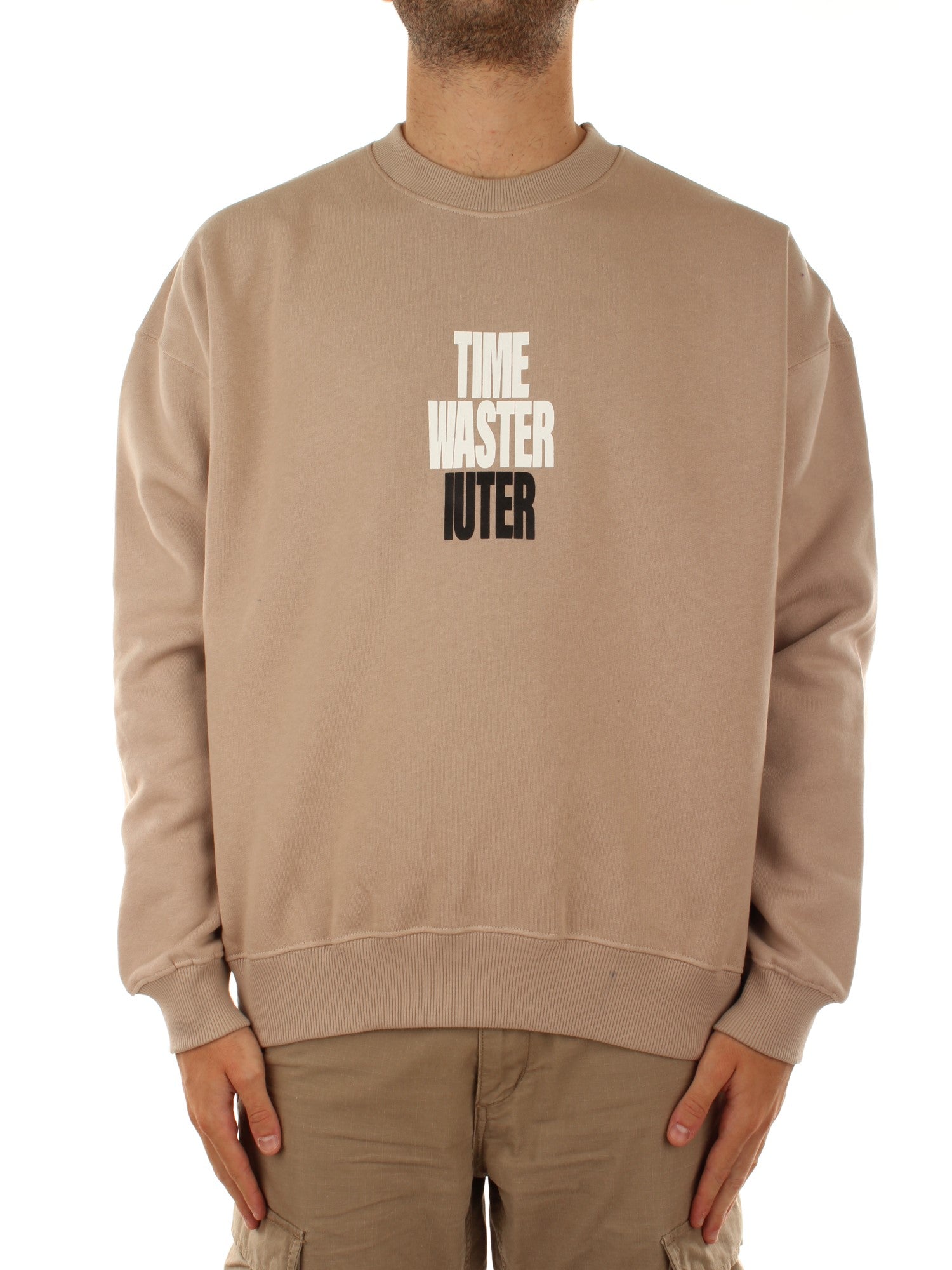 Iuter Time Waster Crewneck Marrone