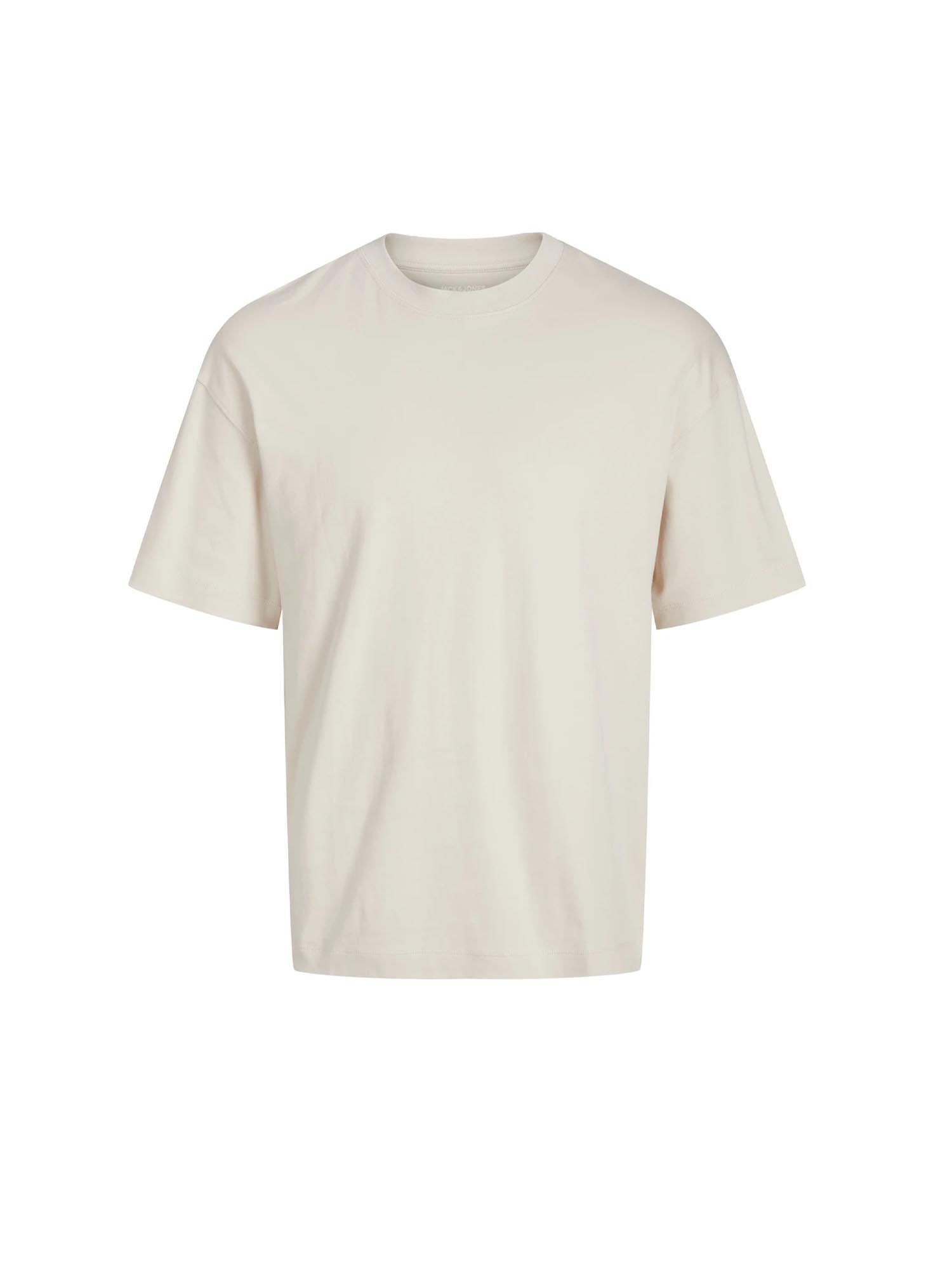 Jack & Jones T-shirt Semplice Paricollo Bianco