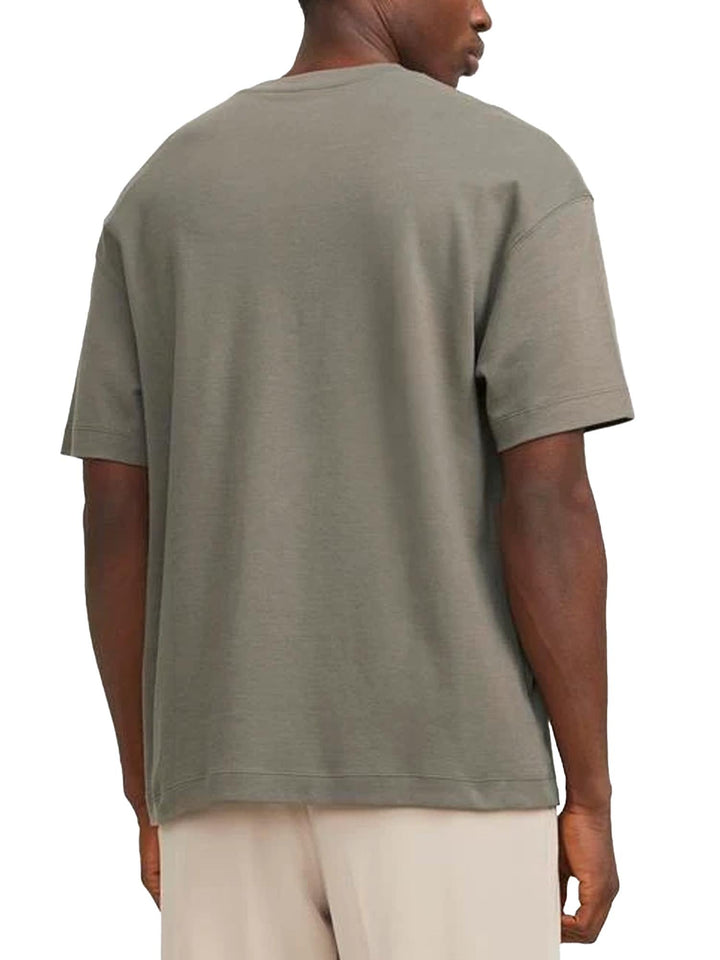 Jack & Jones T-shirt Semplice Paricollo Grigio