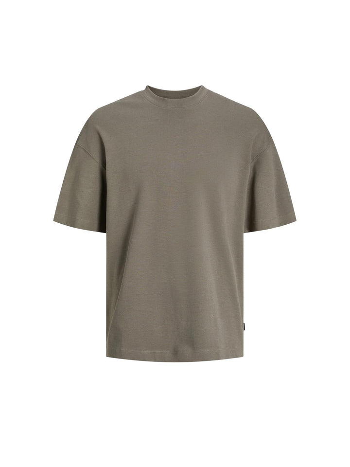 Jack & Jones T-shirt Semplice Paricollo Grigio