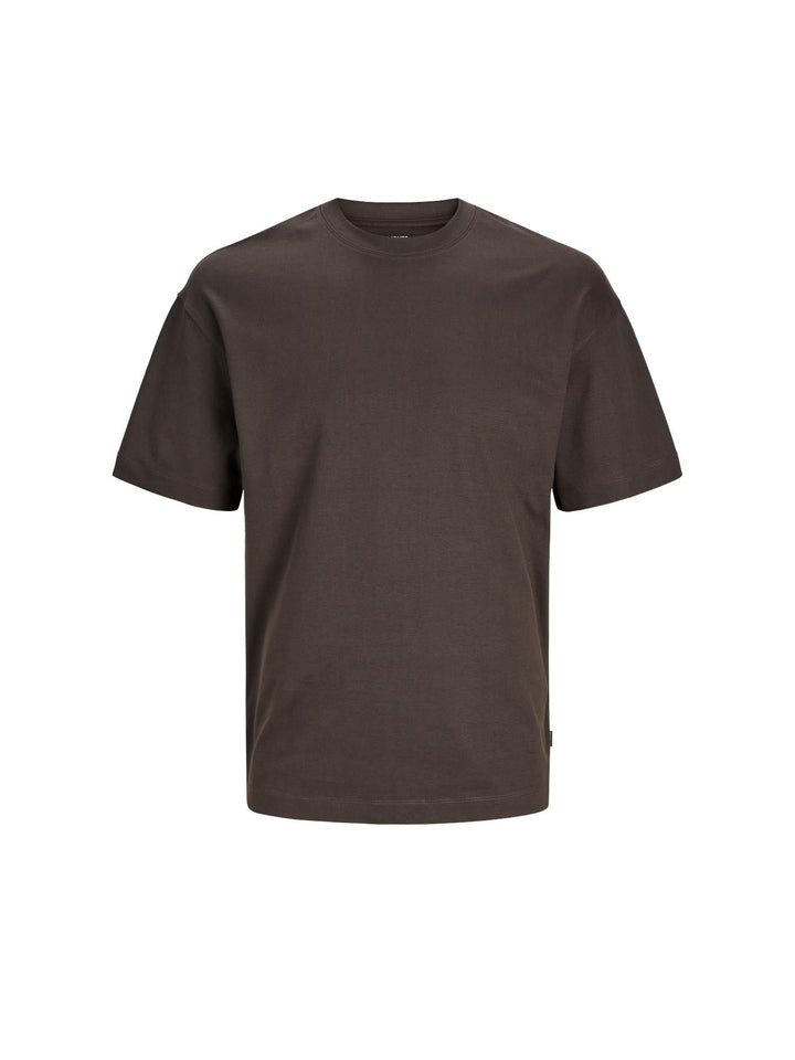 Jack & Jones T-shirt Semplice Paricollo Marrone