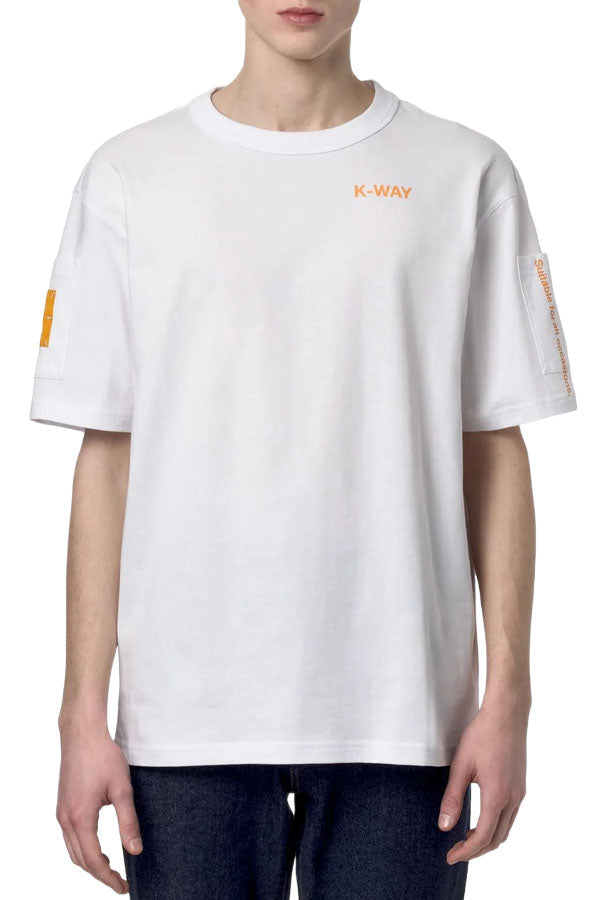 T-SHIRT Bianco K-way