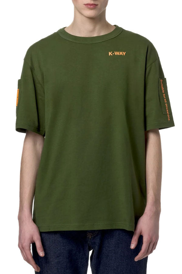 T-SHIRT Verde K-way