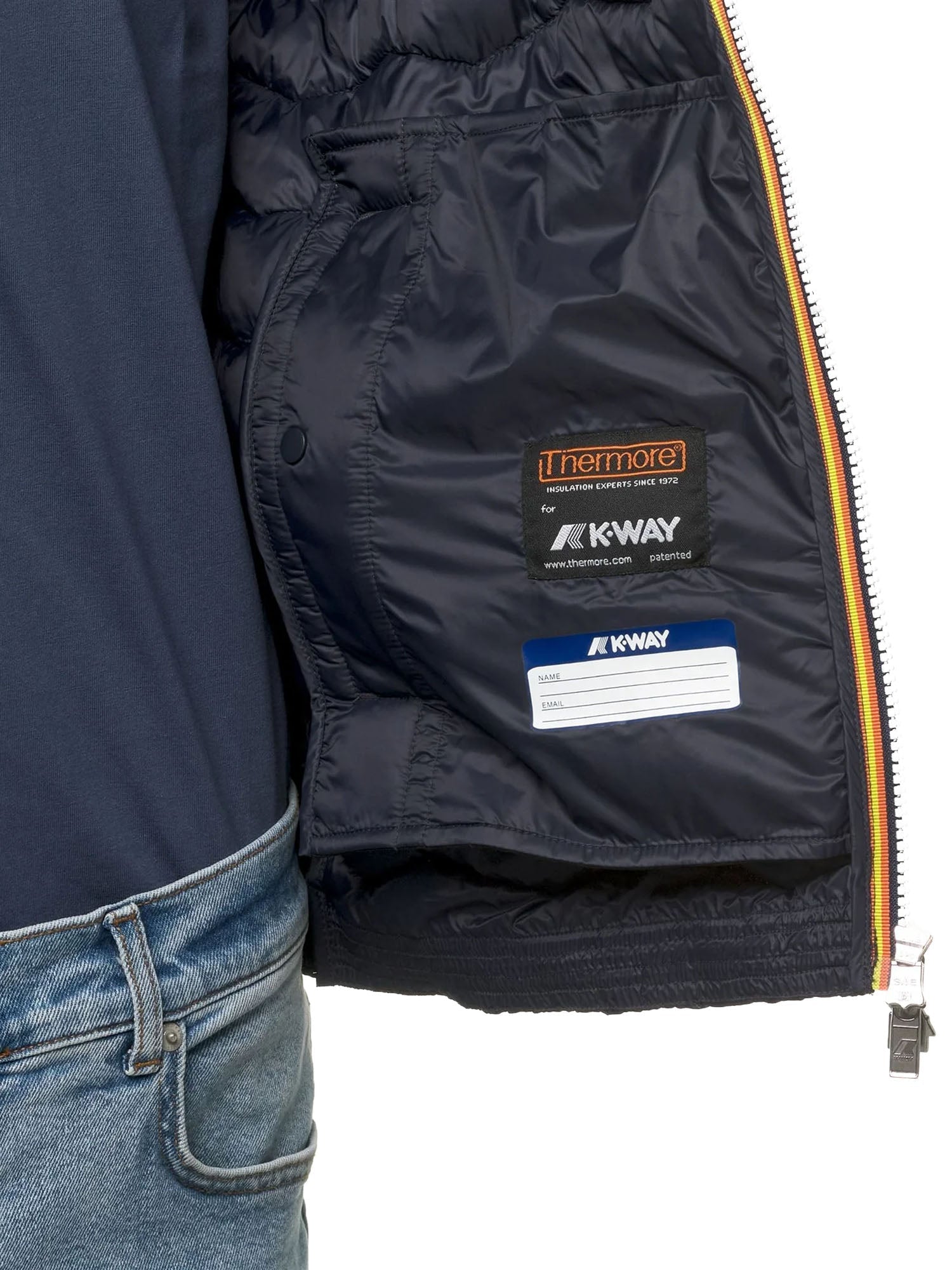 K-way Jack Quilted Warm Blu