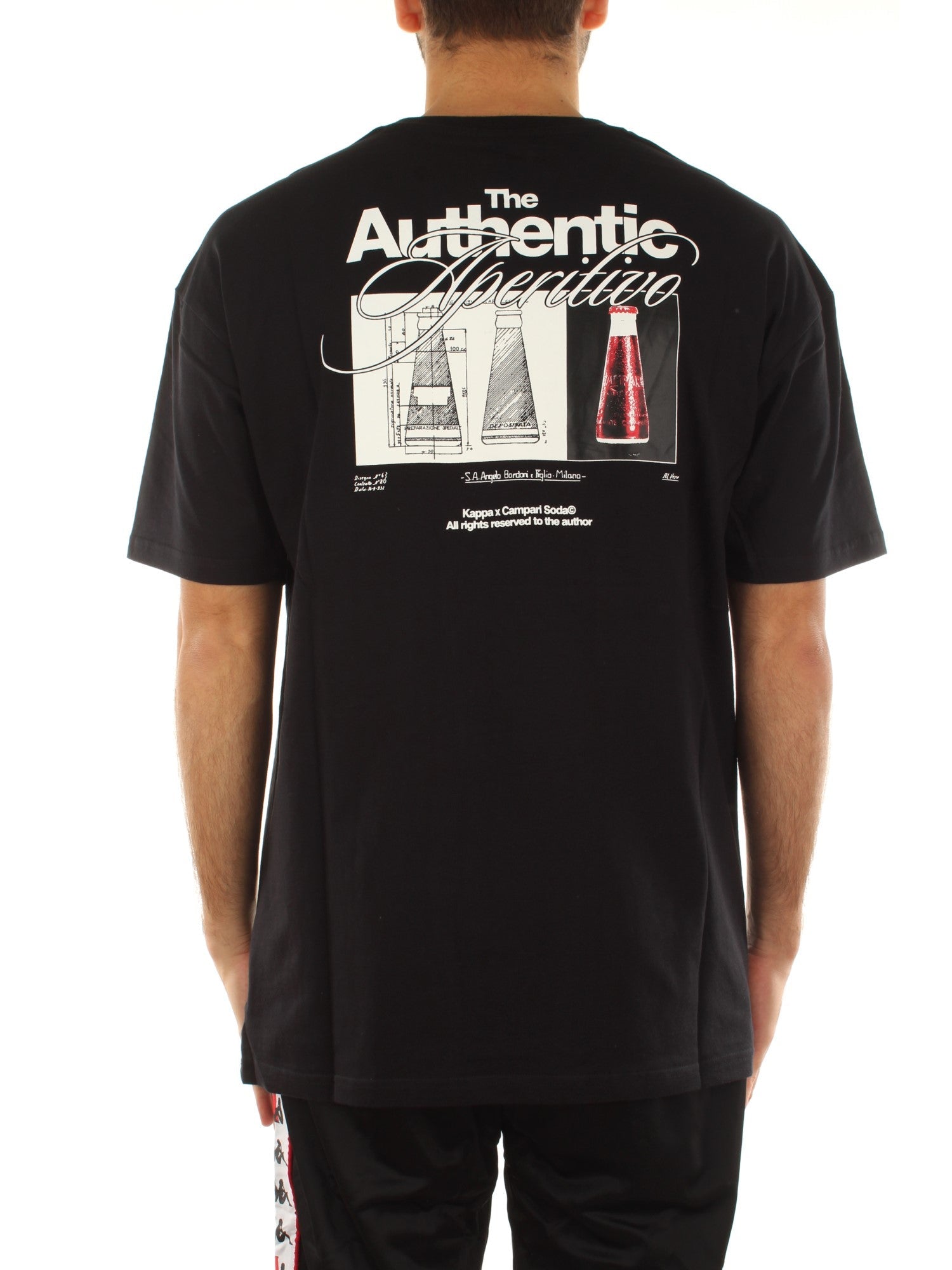 Kappa Authentic Pete Campari Soda Nero