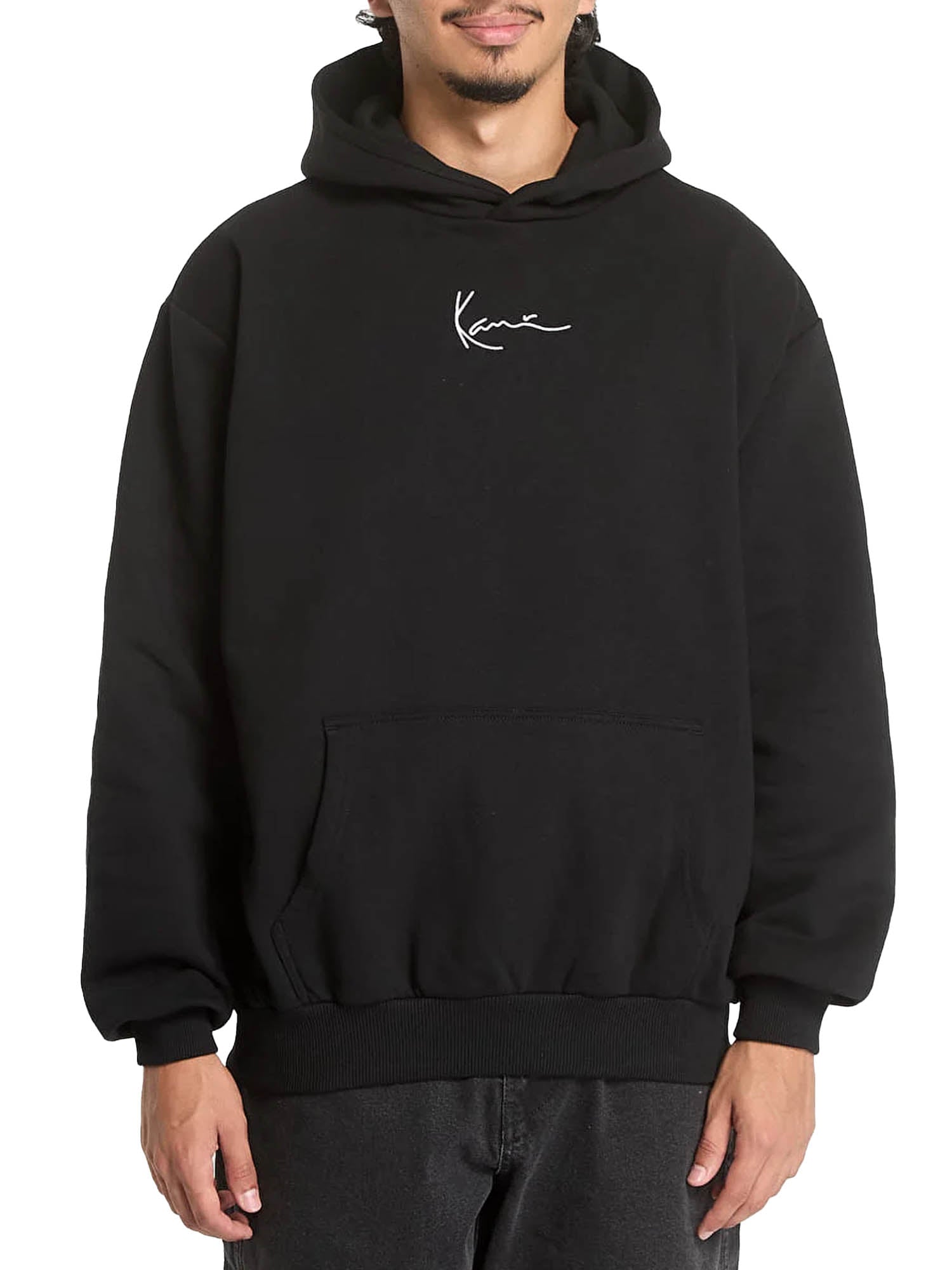 Karl Kani Felpa Karl Kani Small Signature Essential OS Hoodie Nero