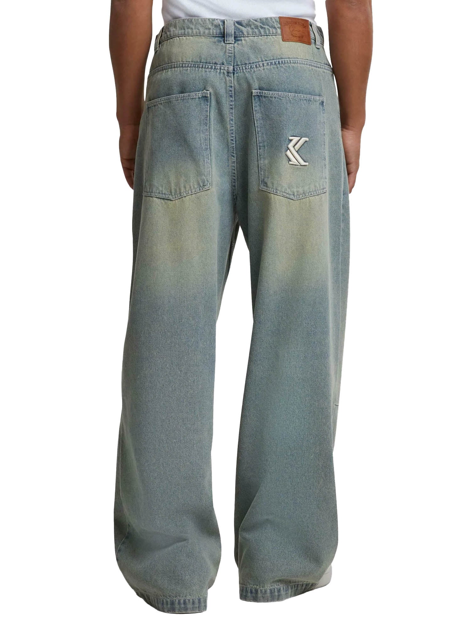 Karl Kani Jeans OG Denim Baggy Pants Blu