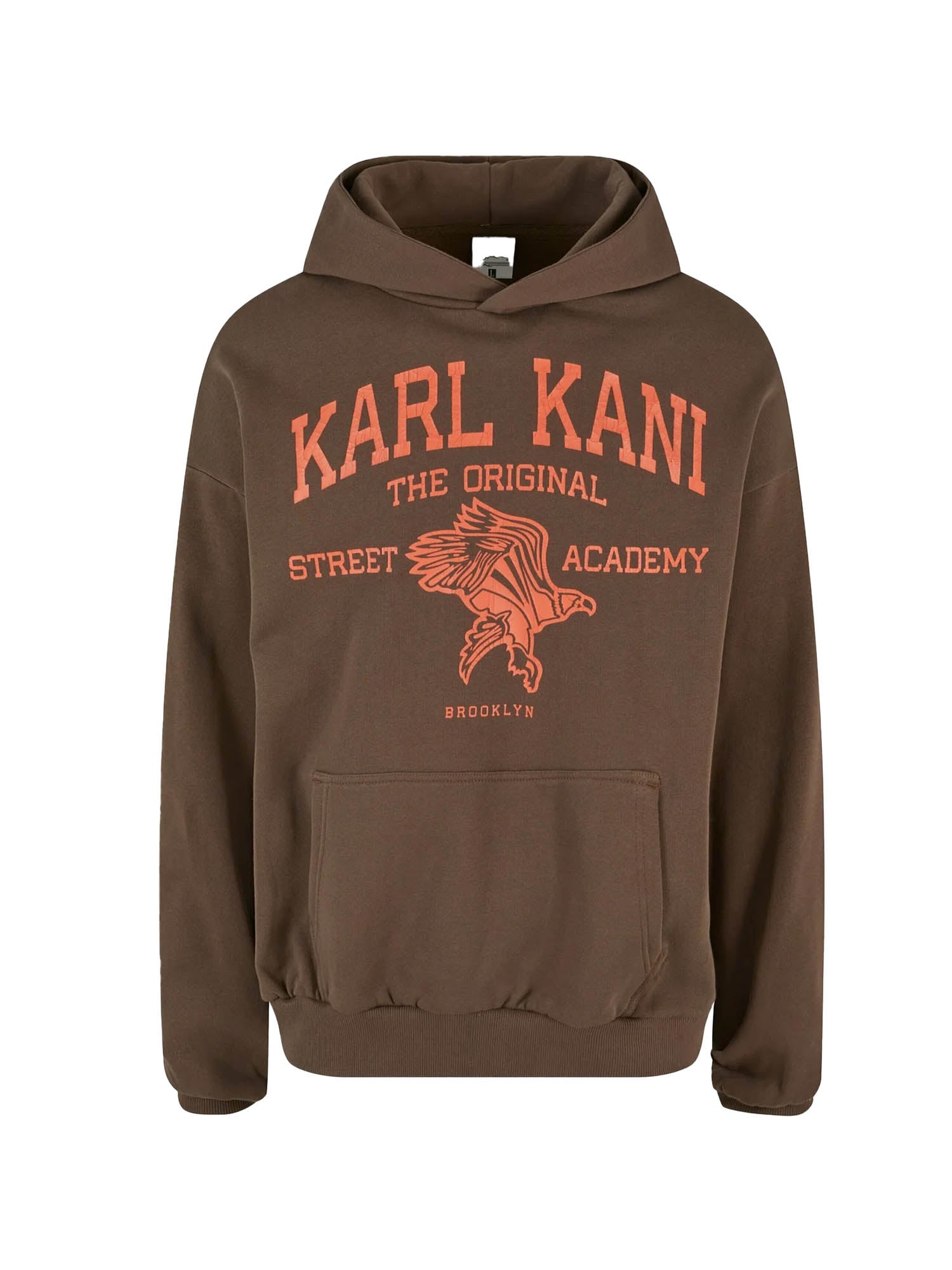 Karl Kani Kani Street Academy OS Hoodie Marrone