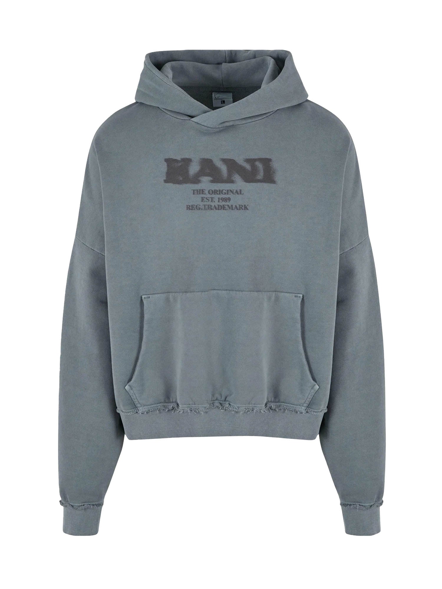 Karl Kani Retro Sprayed OS Hoodie Grigio