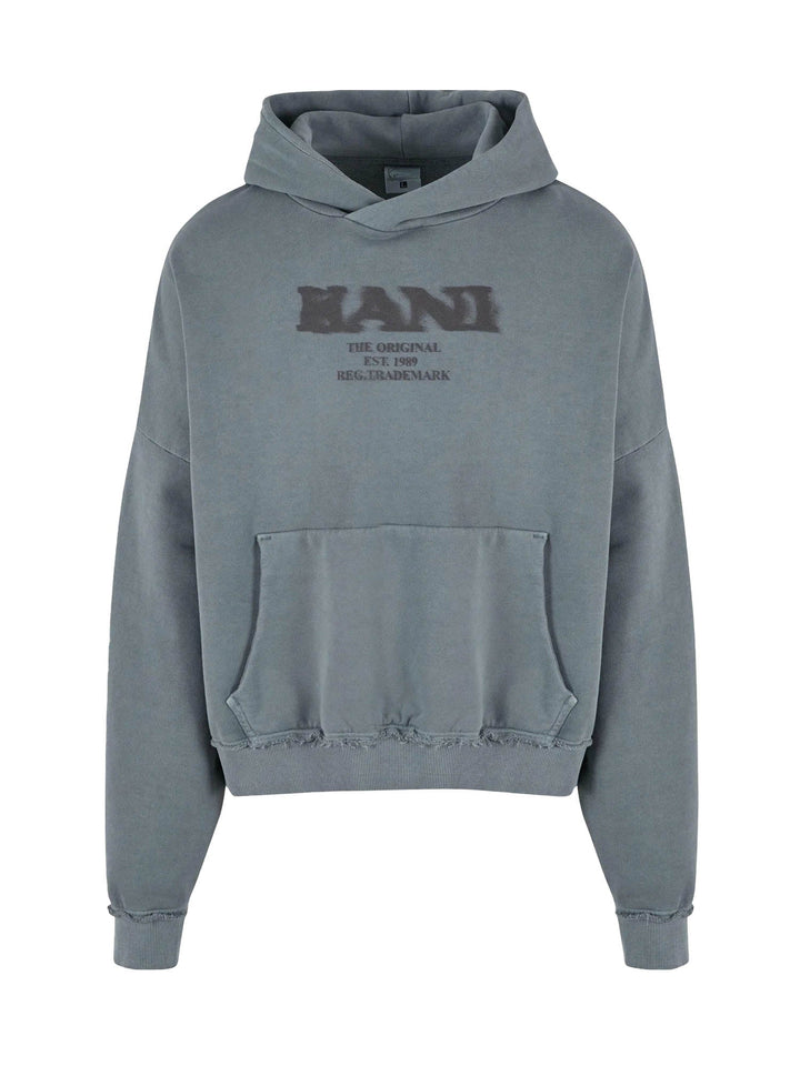 Karl Kani Retro Sprayed OS Hoodie Grigio