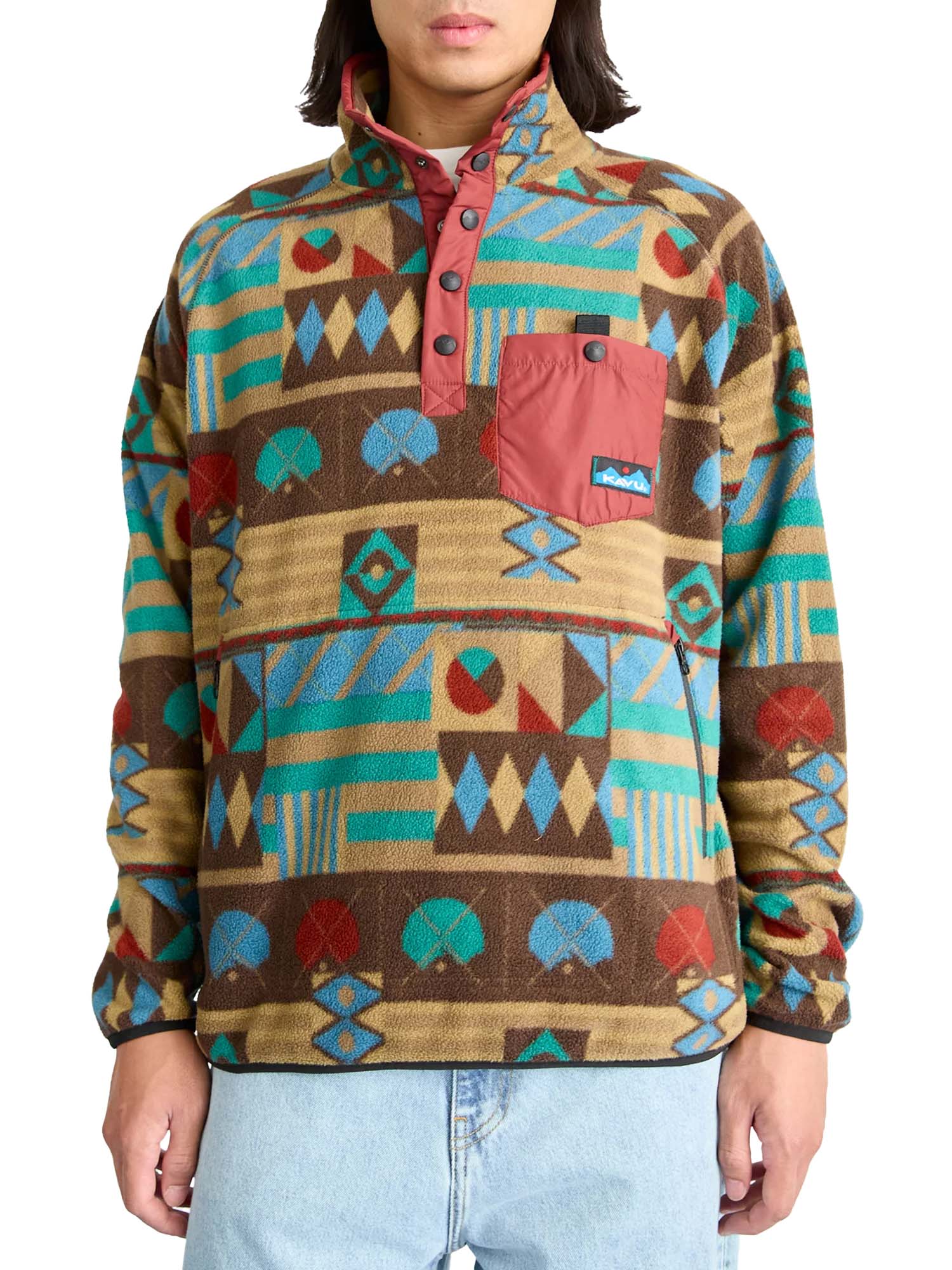 Kavu Teannaway Fleece Pullover Multicolore