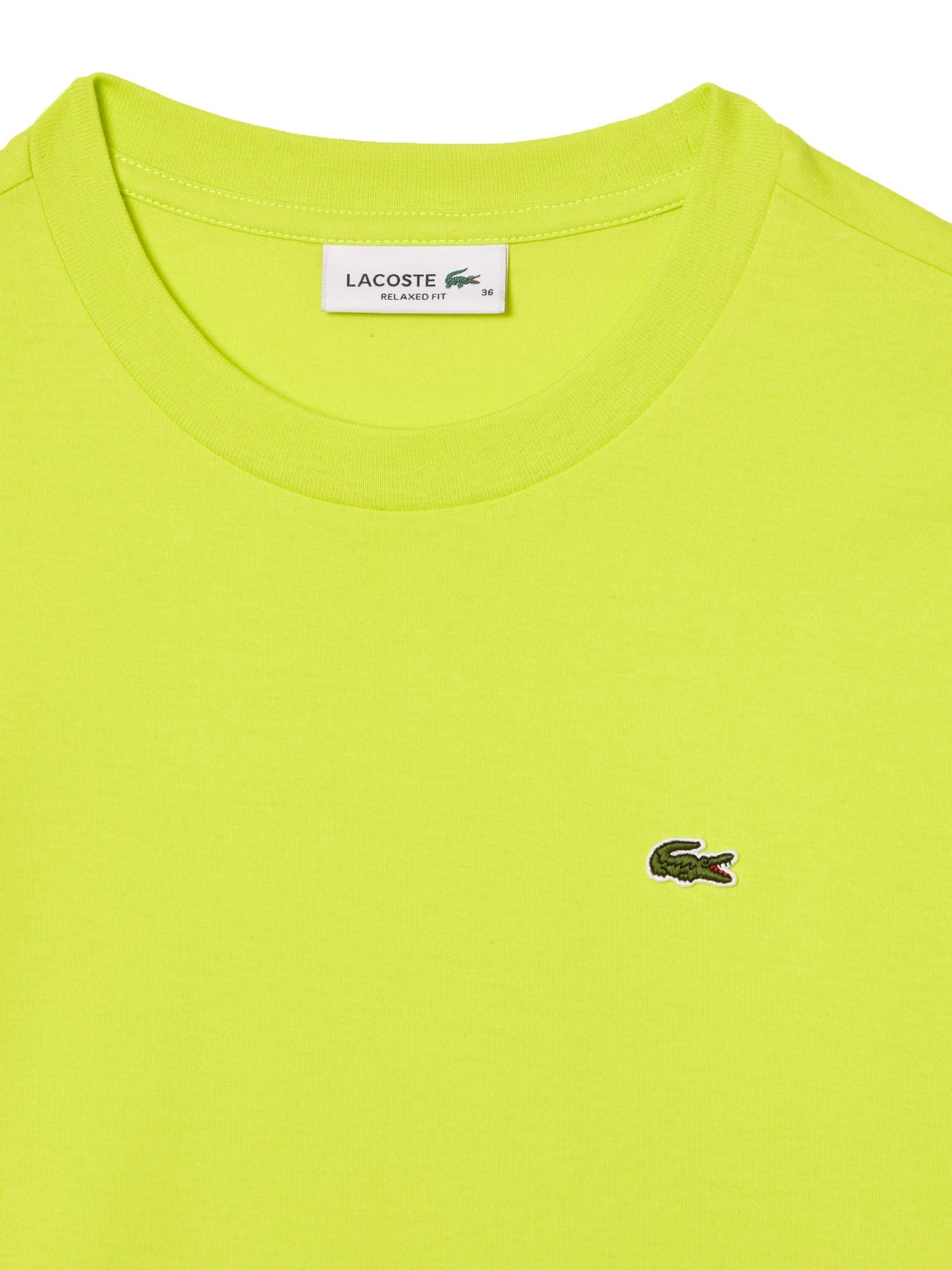 Lacoste Tee T-Shirt Giallo