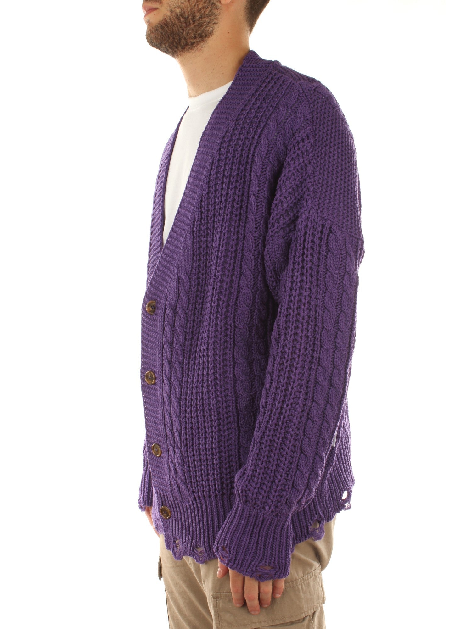 Le Pas Sage Paris Knitwear Cardigan Viola