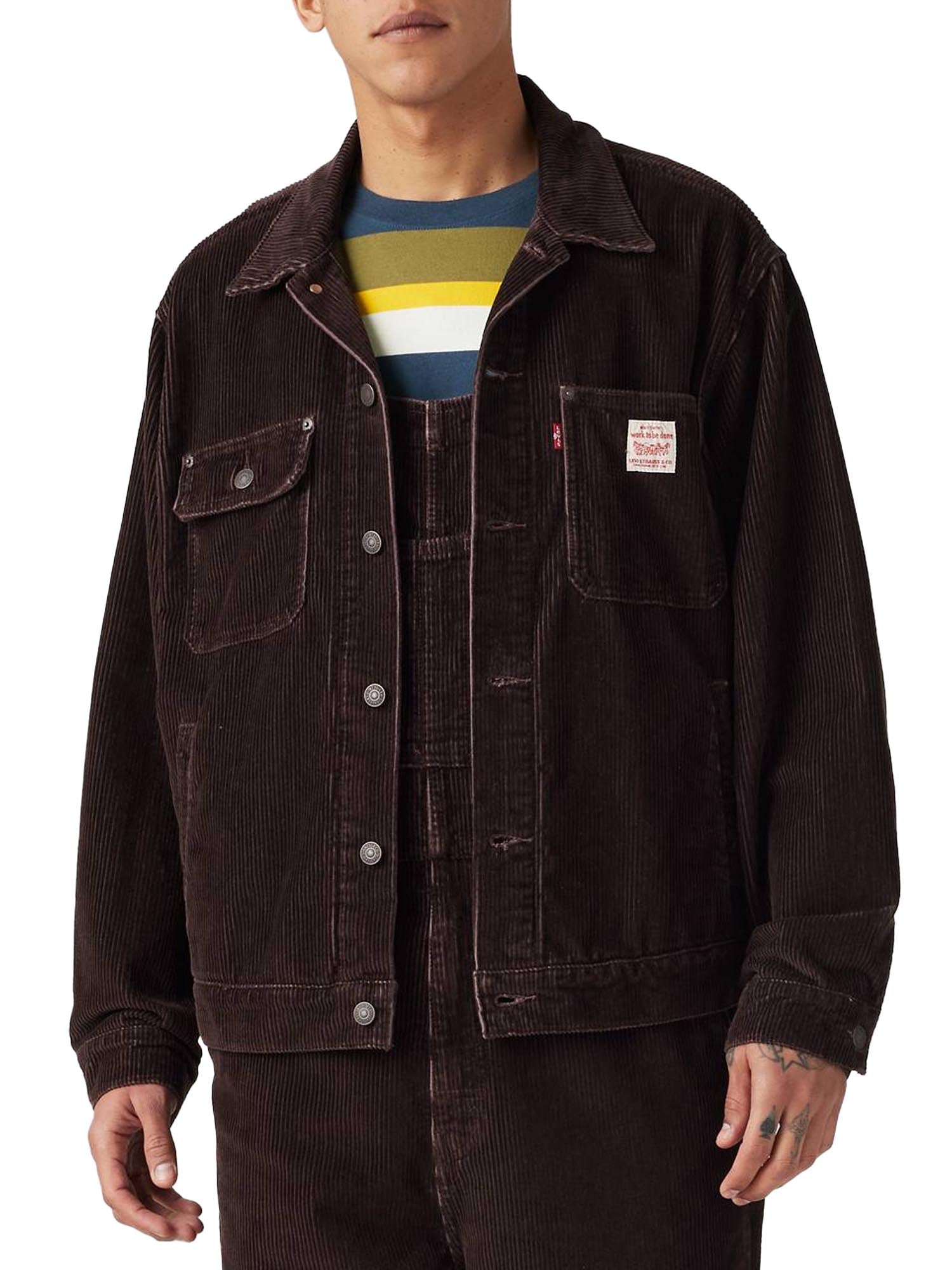 Corduroy Trucker Sunrise Jacket