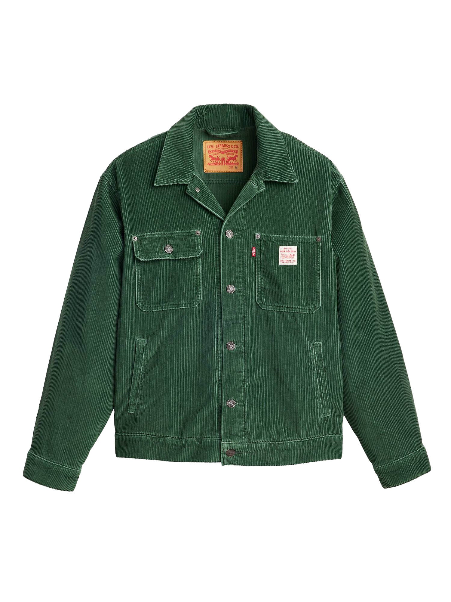 Levi's® Giacca Corduroy Trucker Sunrise Verde