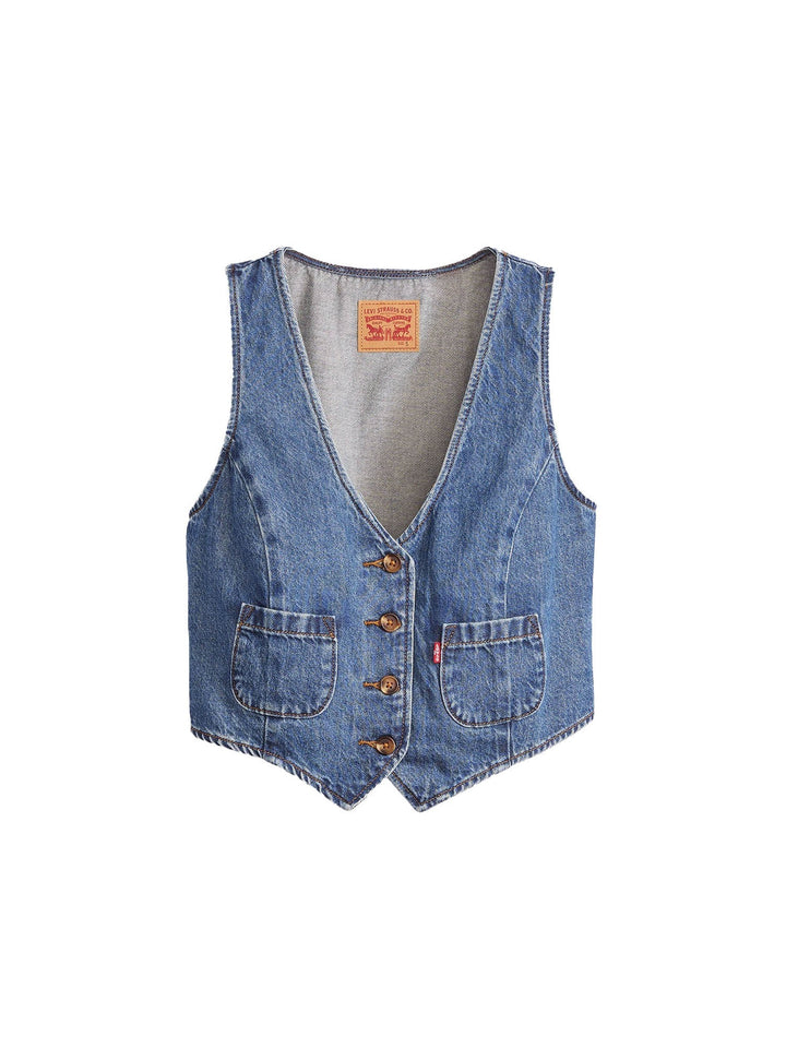 Levi's® Gilet Sartoriale In Denim Blu