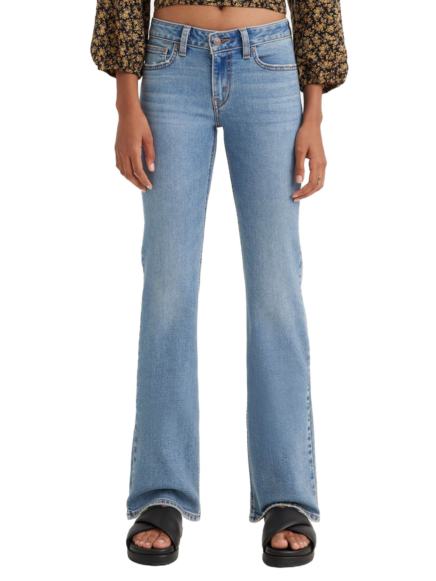 Jean bootcut très bas