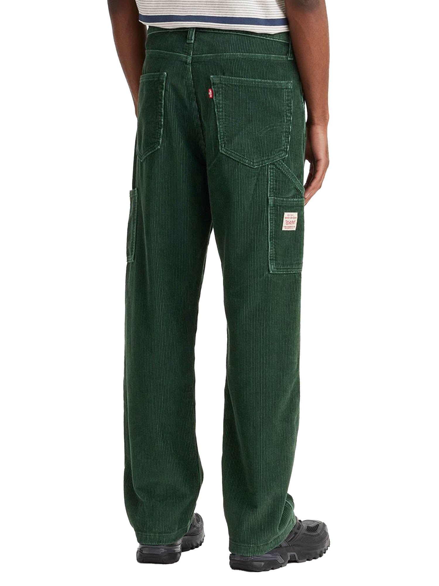 Levi's® Pantaloni 568™ Loose Carpenter in velluto a coste Verde