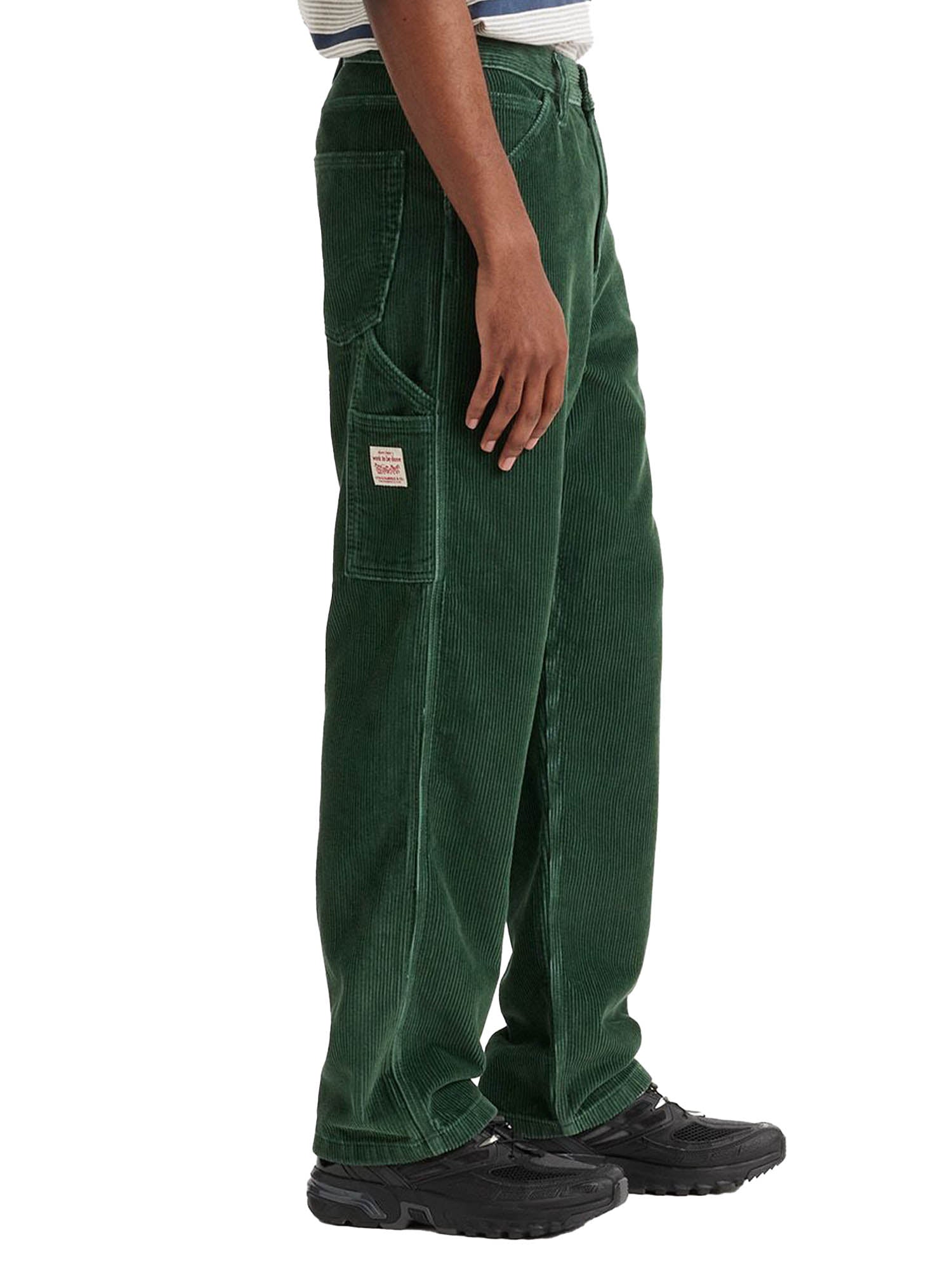 Levi's® Pantaloni 568™ Loose Carpenter in velluto a coste Verde