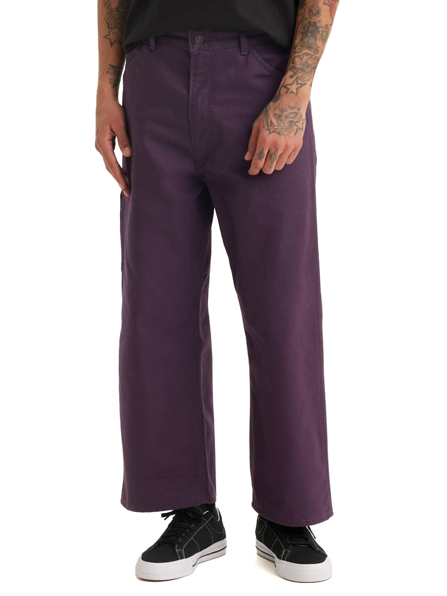 Levi's® Pantaloni carpenter Levi's® Skateboarding cropped Viola