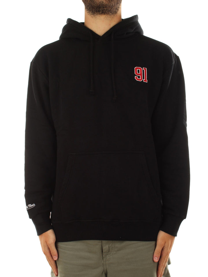 Mitchell & Ness Player Photo Hoody Chicago Bulls Nero