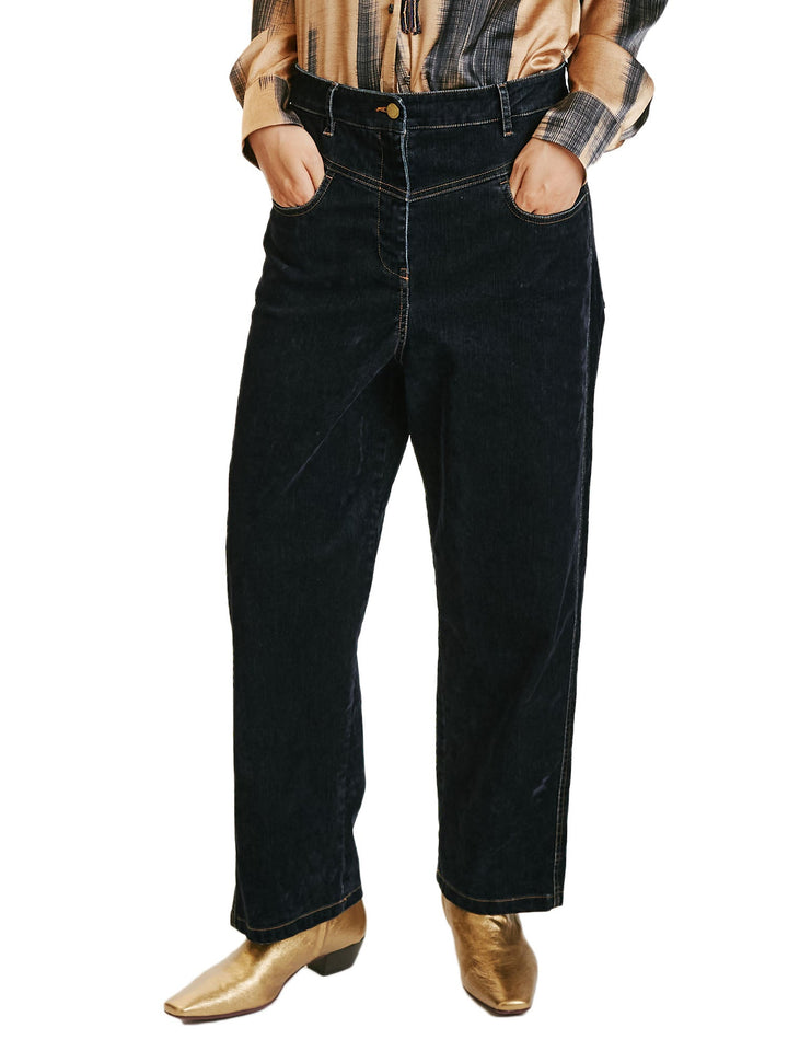 Momonì Azuki Pant Blu