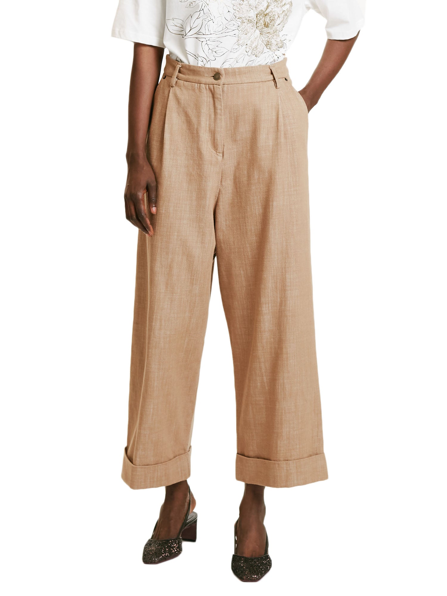 Momonì Grecale Pant Beige