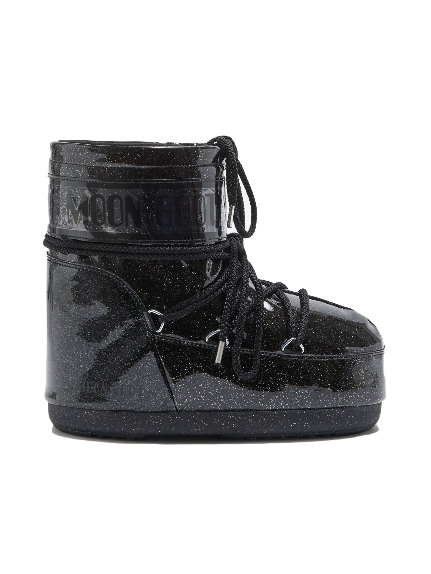 Moon Boot Mb Icon Low Glitter Nero