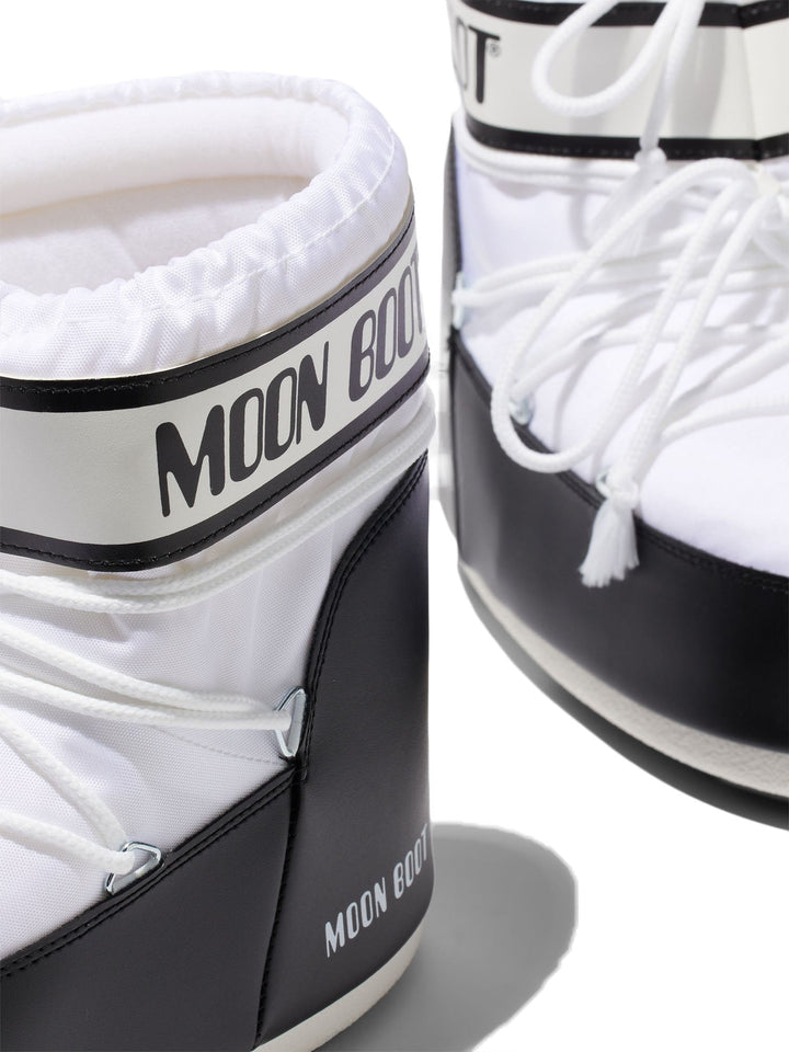 Moon Boot Mb Icon Low Nylon Bianco