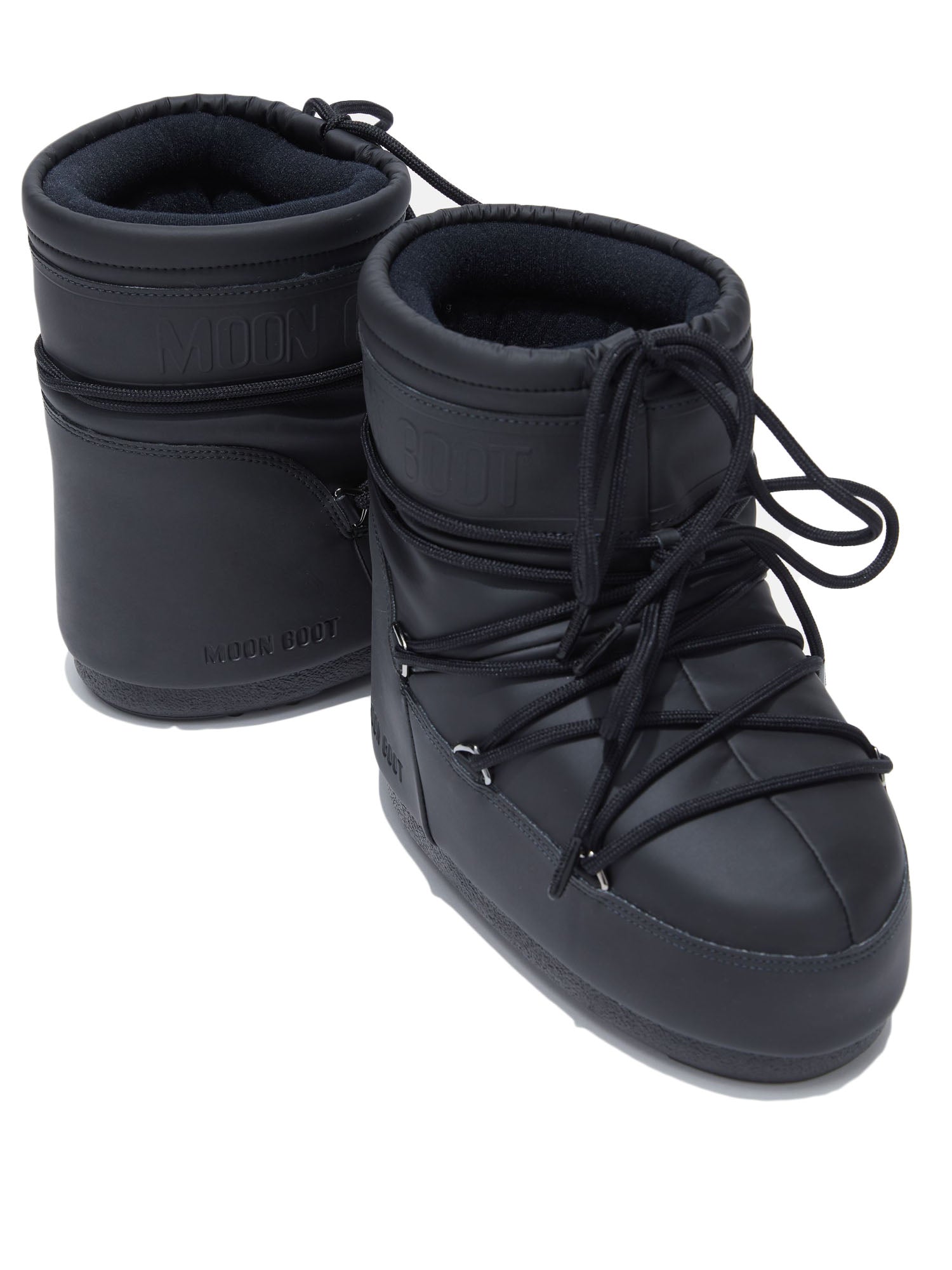 Moon Boot Mb Icon Low Rubber Nero