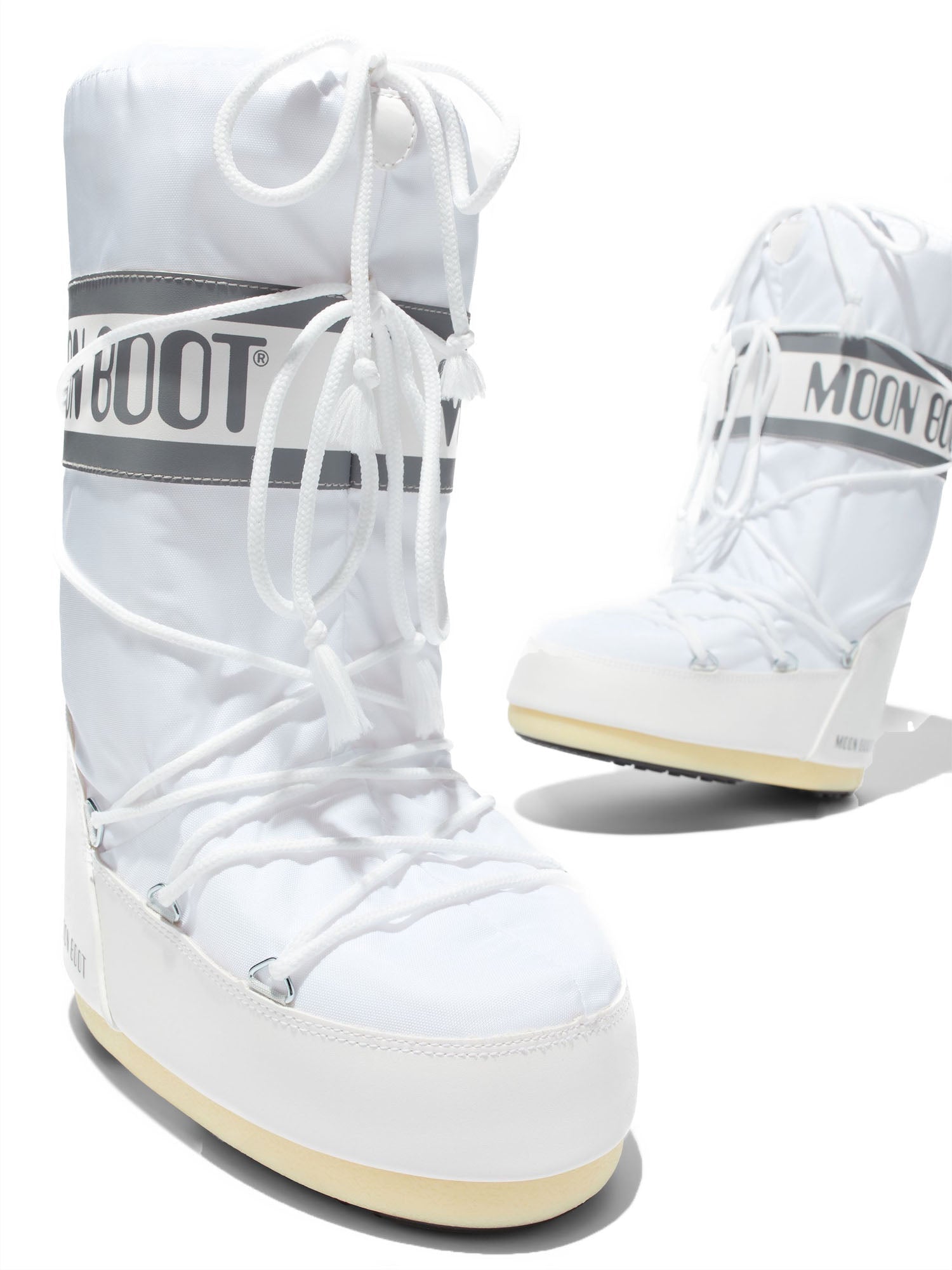 Moon Boot Mb Icon Nylon Bianco