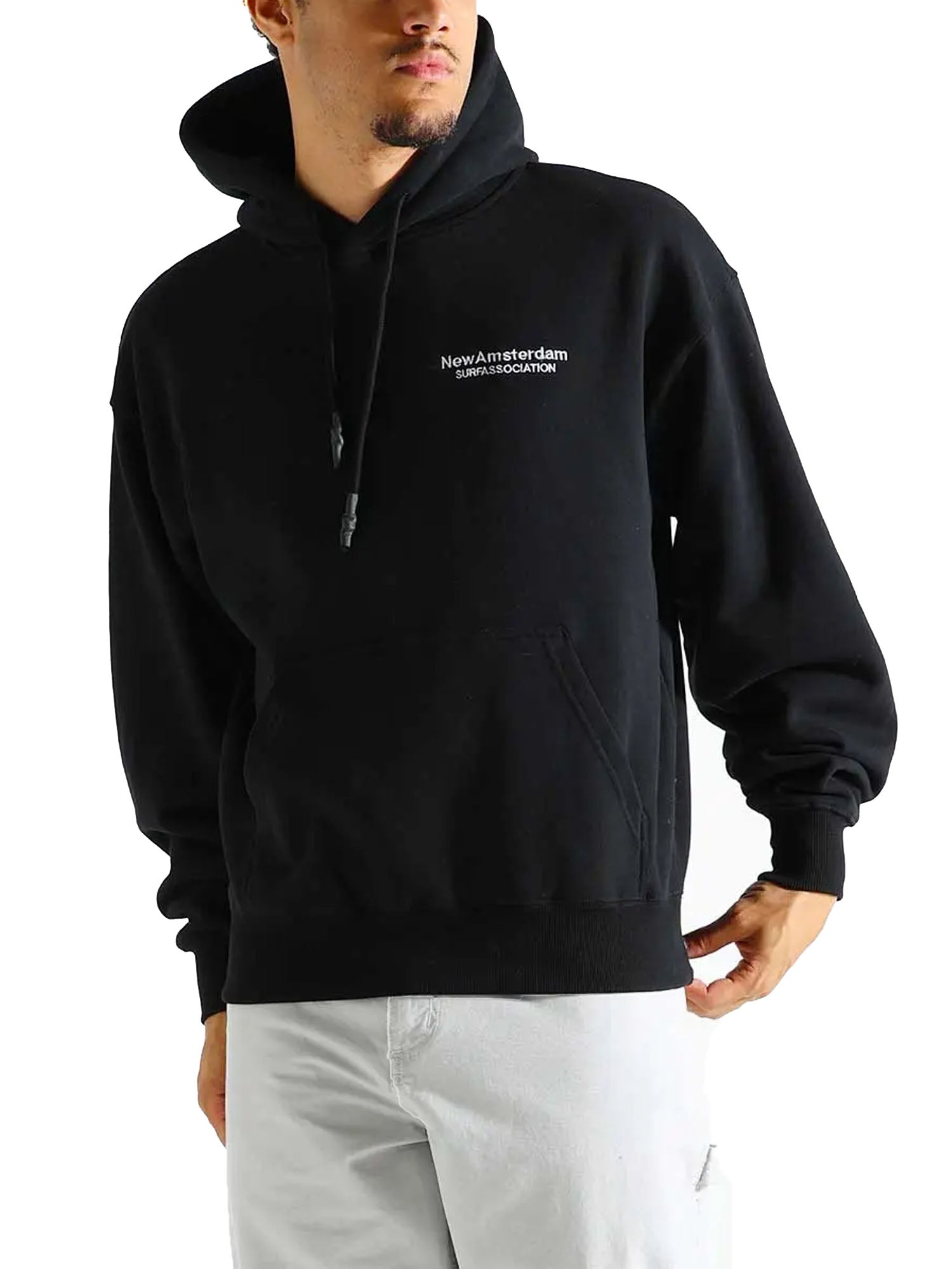 New Amsterdam Surf Association Weather Icon Hoodie Nero