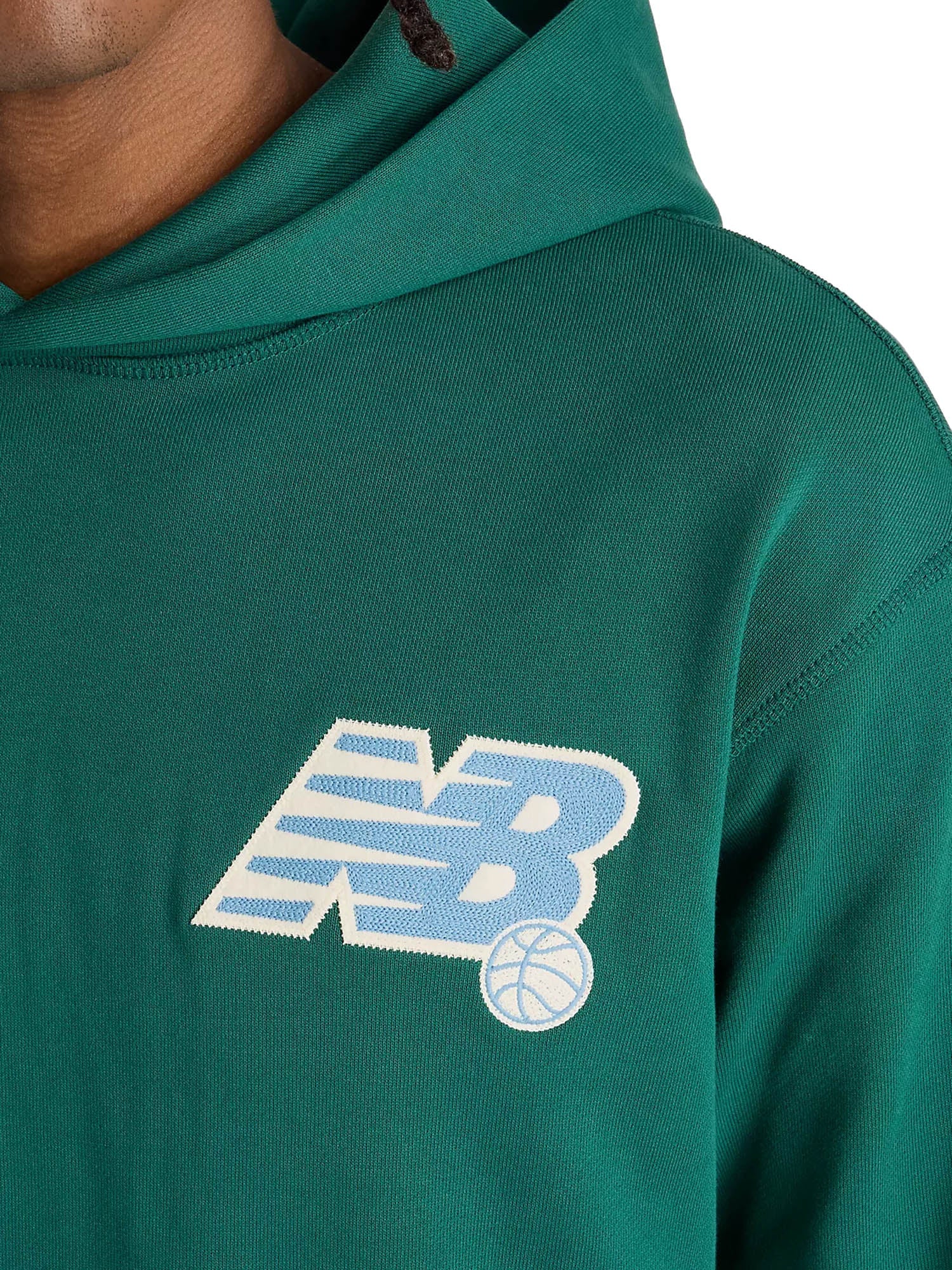 New Balance Athletics Relaxed League Hoodie Verde